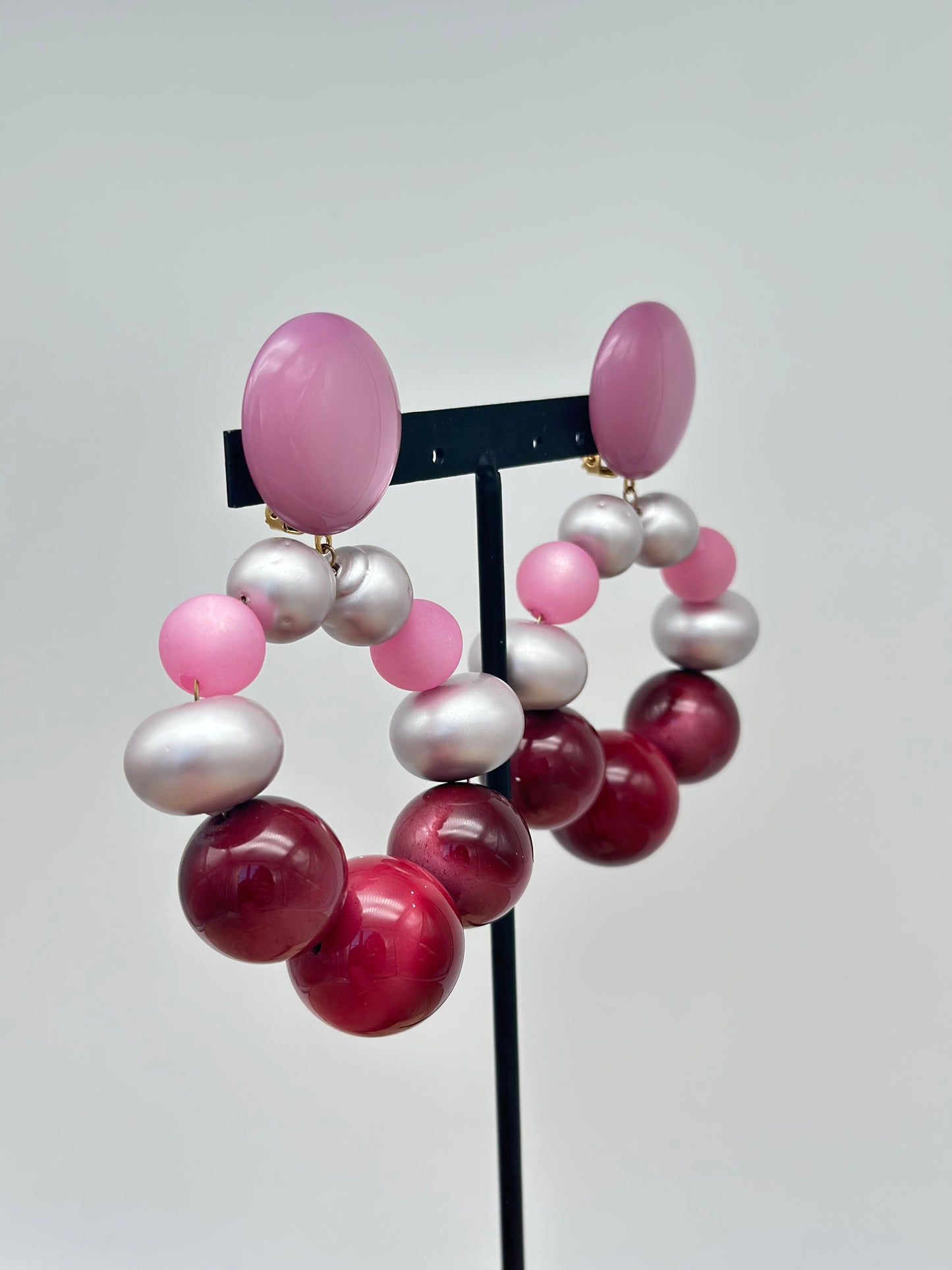 Boucles d’oreilles Bastilles  - Francine BRAMLI