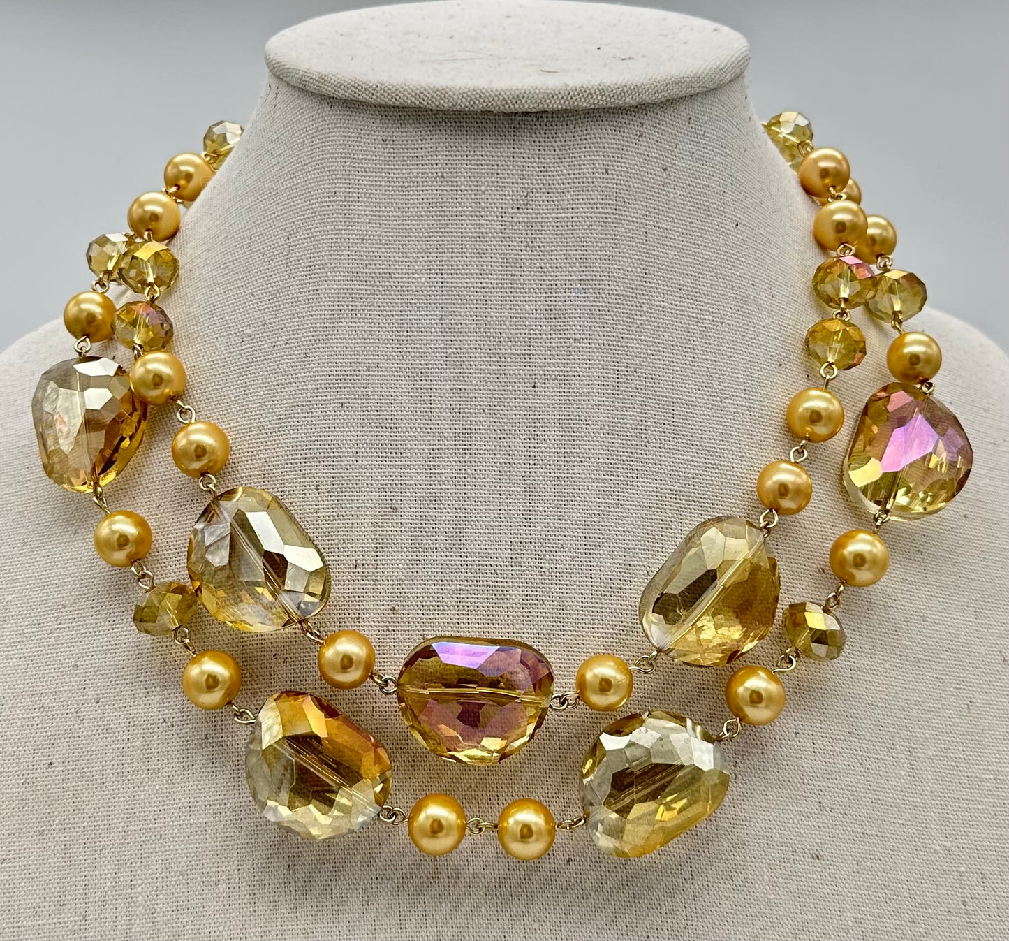 COLLIER ÉLÉMENTS SCINTILLANTS - Francine BRAMLI