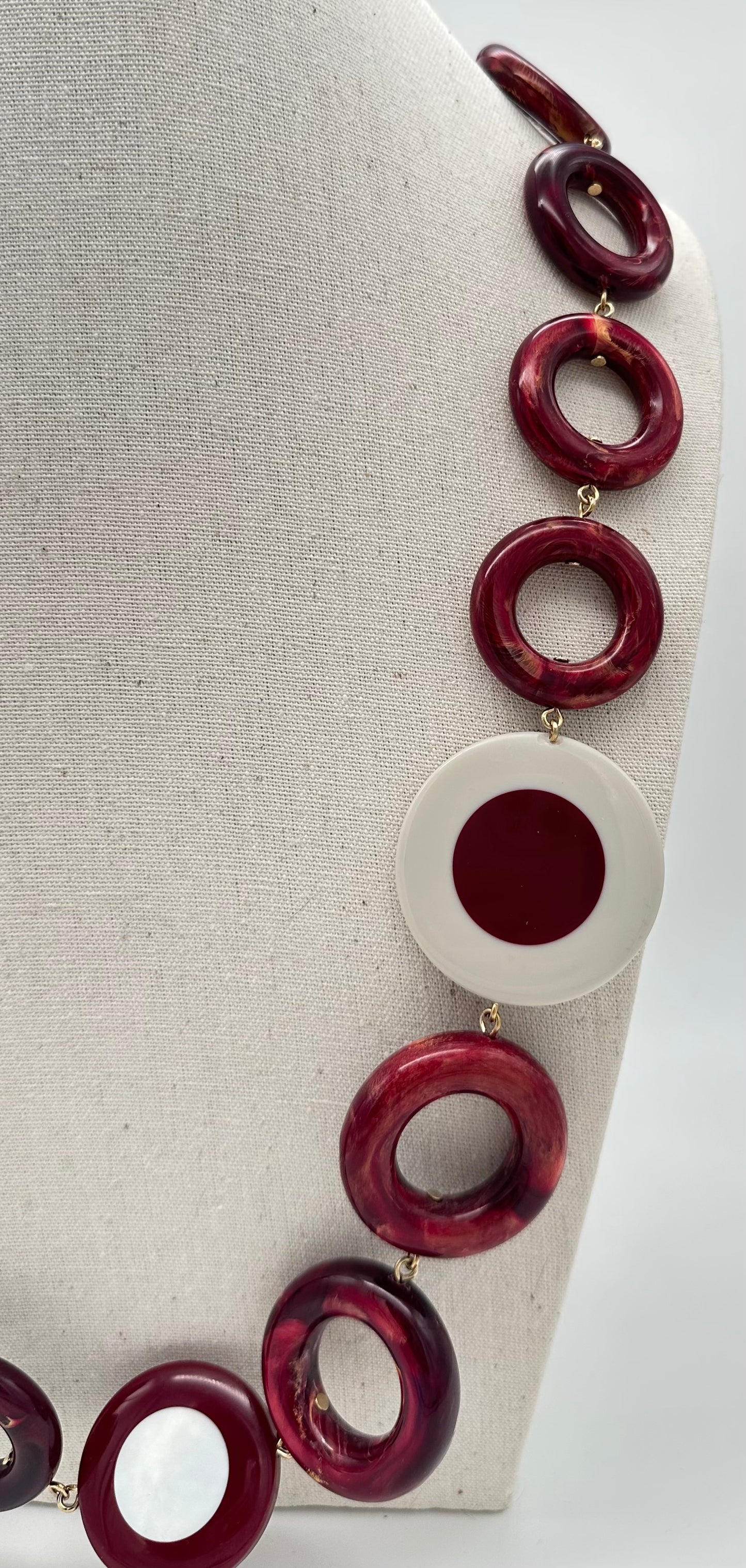 COLLIER ANNEAUX - Francine BRAMLI