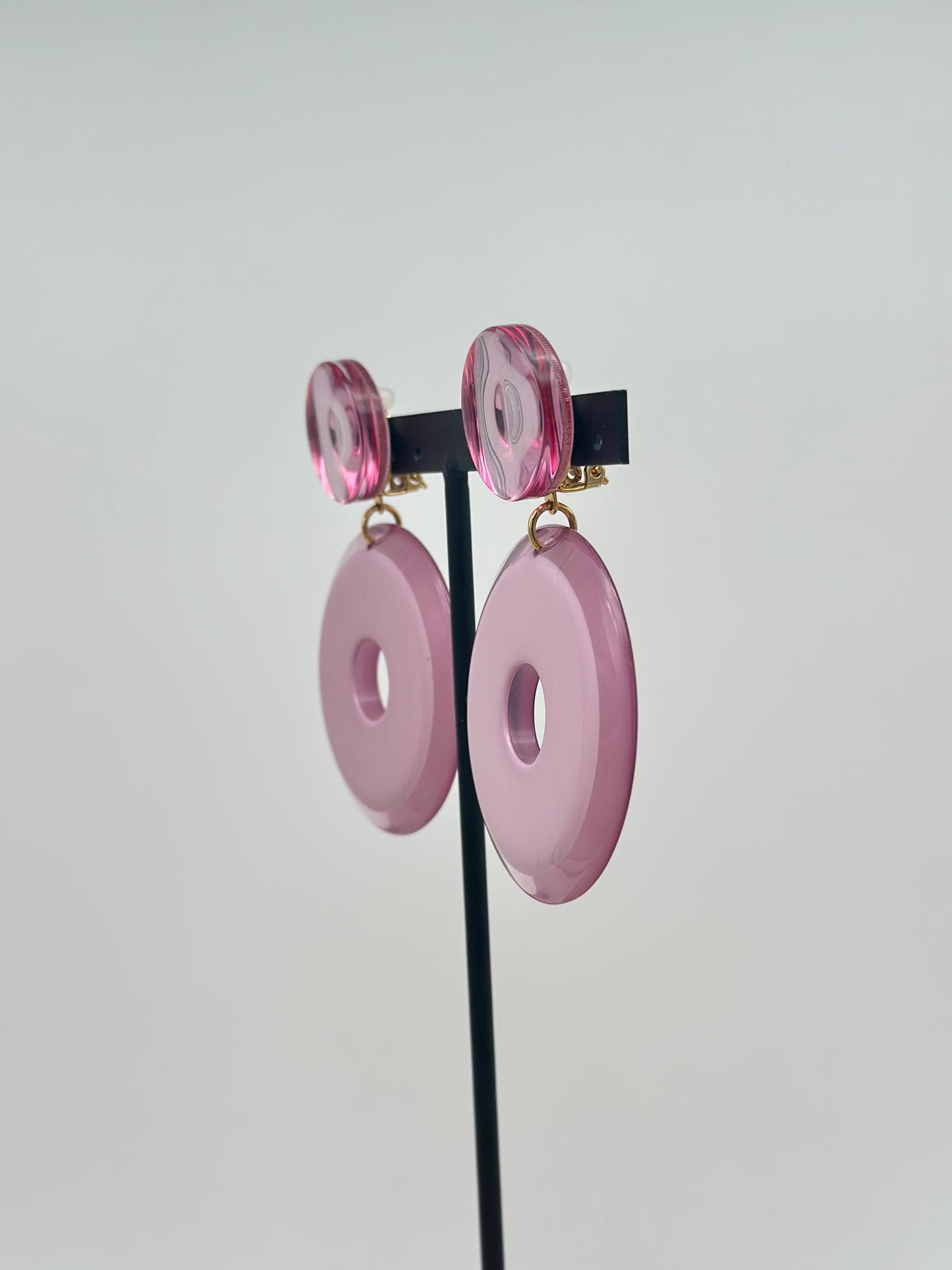 Boucles d’oreilles VINYLE - Francine BRAMLI