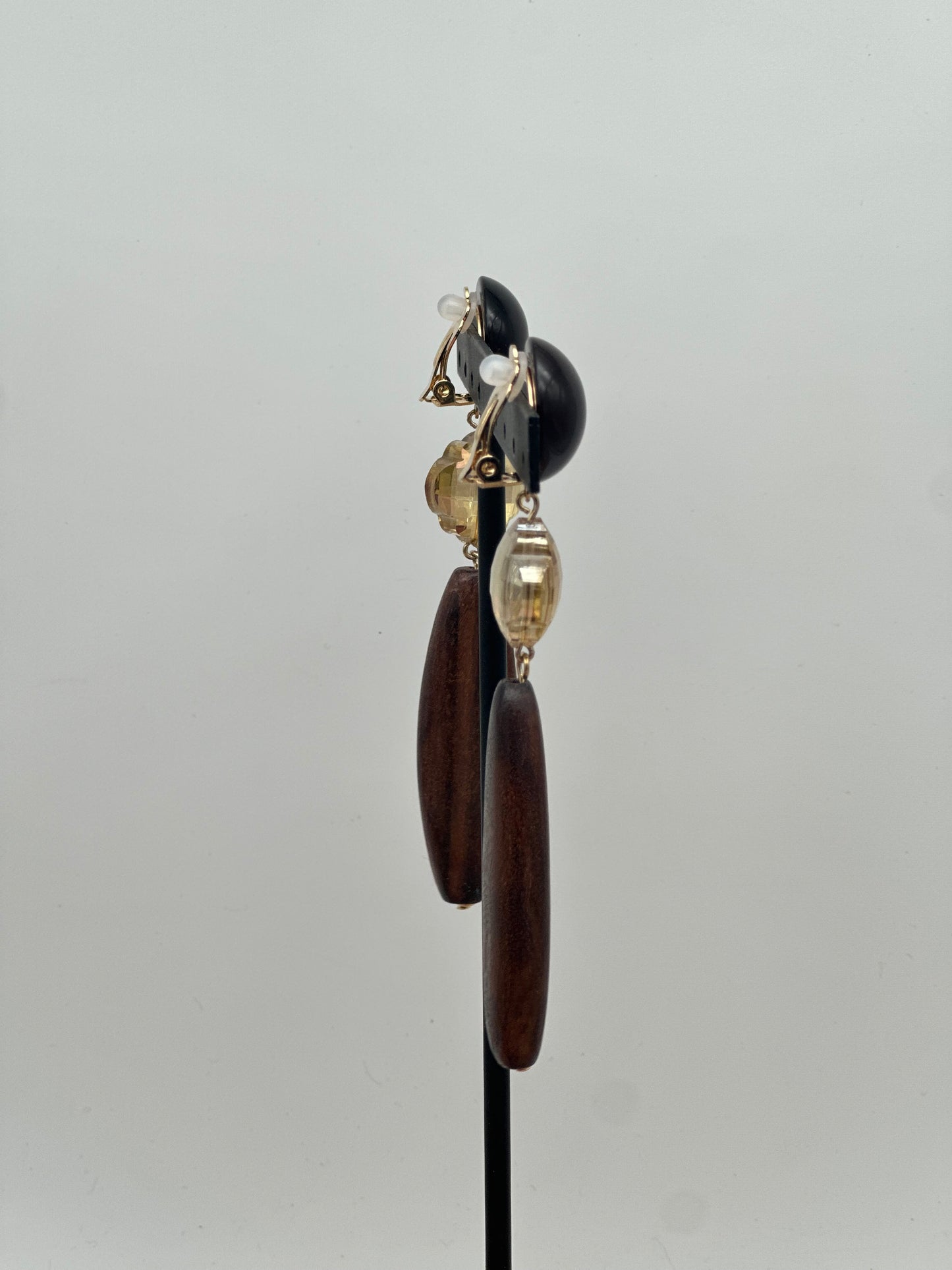 Boucles d’oreilles ÉBÈNE - Francine BRAMLI