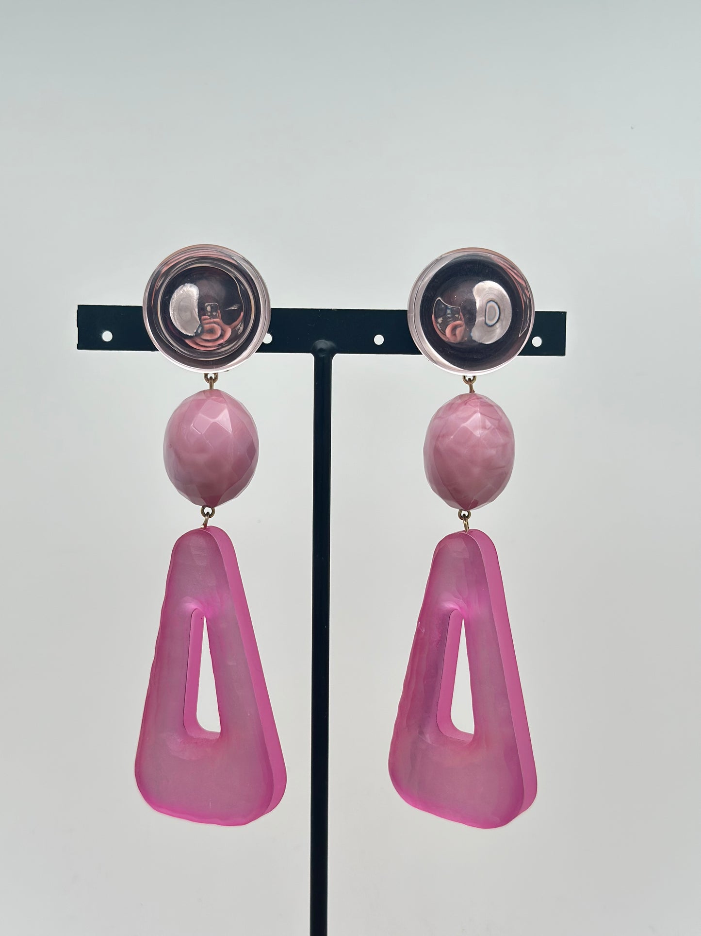 Boucles d’oreilles GIVRÉES - Francine BRAMLI