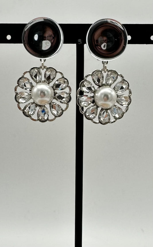 BO fleur en cristal- Francine BRAMLI
