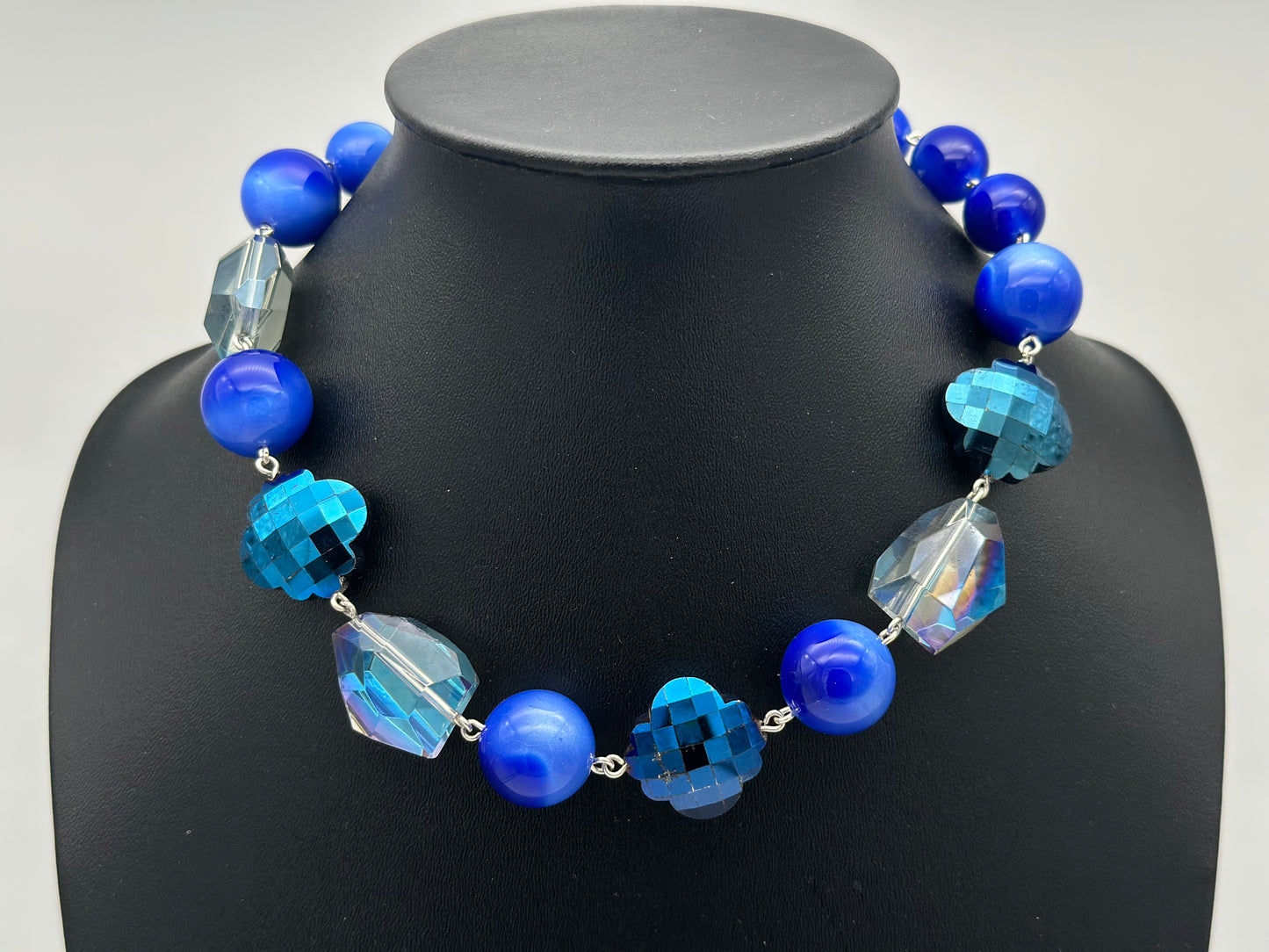 Collier bleu - Francine BRAMLI