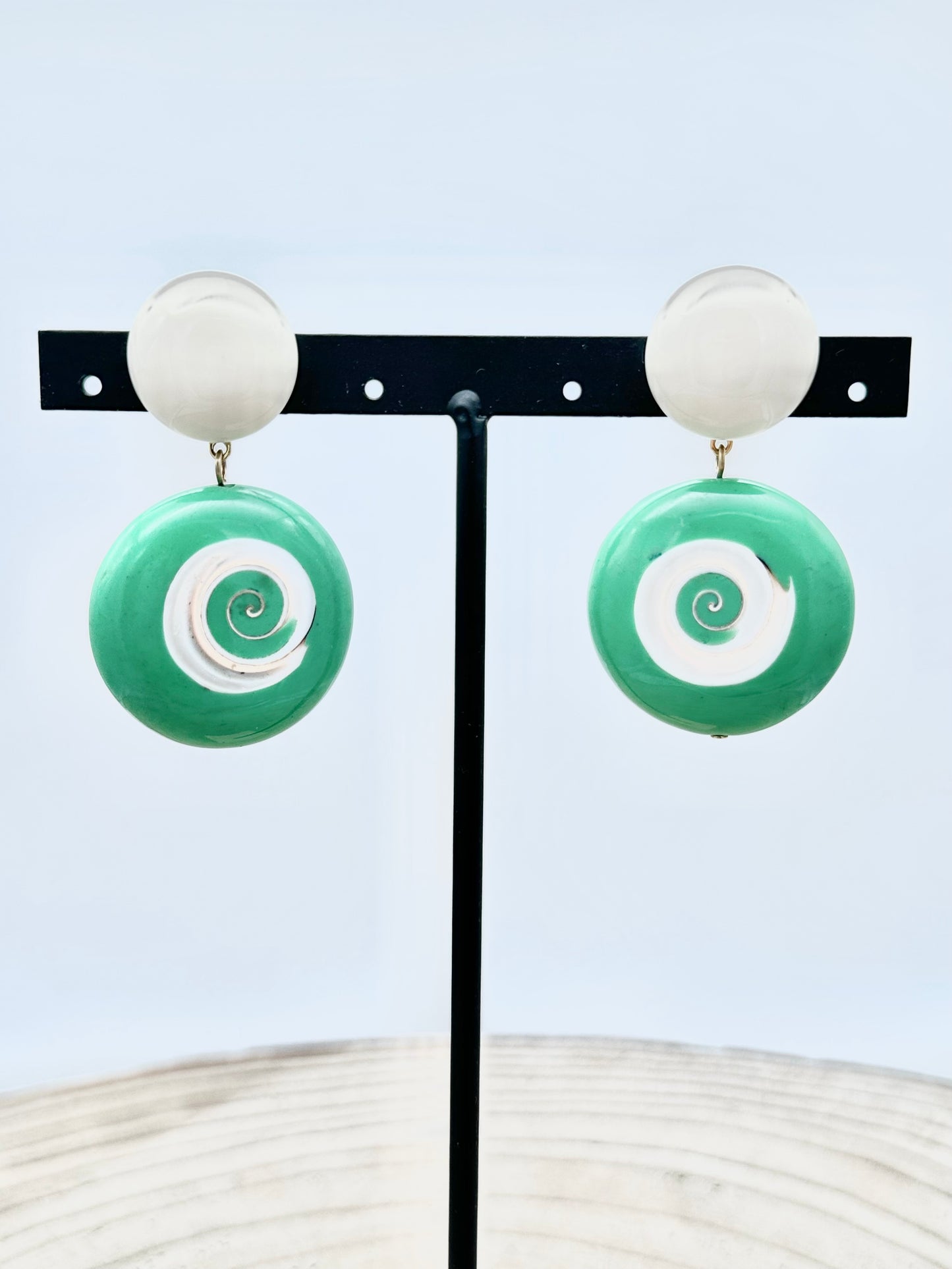 BOUCLES D’OREILLES SPIRALES - FRANCINE BRAMLI