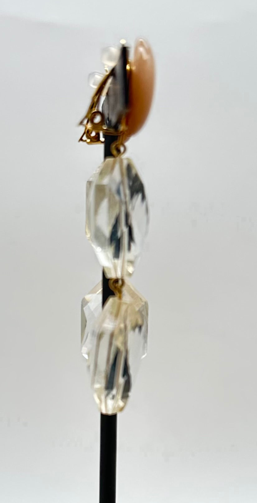 BOUCLES D'OREILLES ÉLÉMENTS SCINTILLANTS - Francine BRAMLI