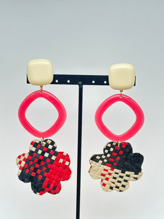 Boucles d’oreilles RAPHIA  - Francine BRAMLI