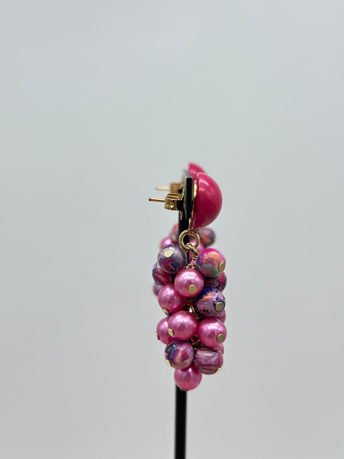 Boucles d’oreilles GRAPPE - Francine BRAMLI