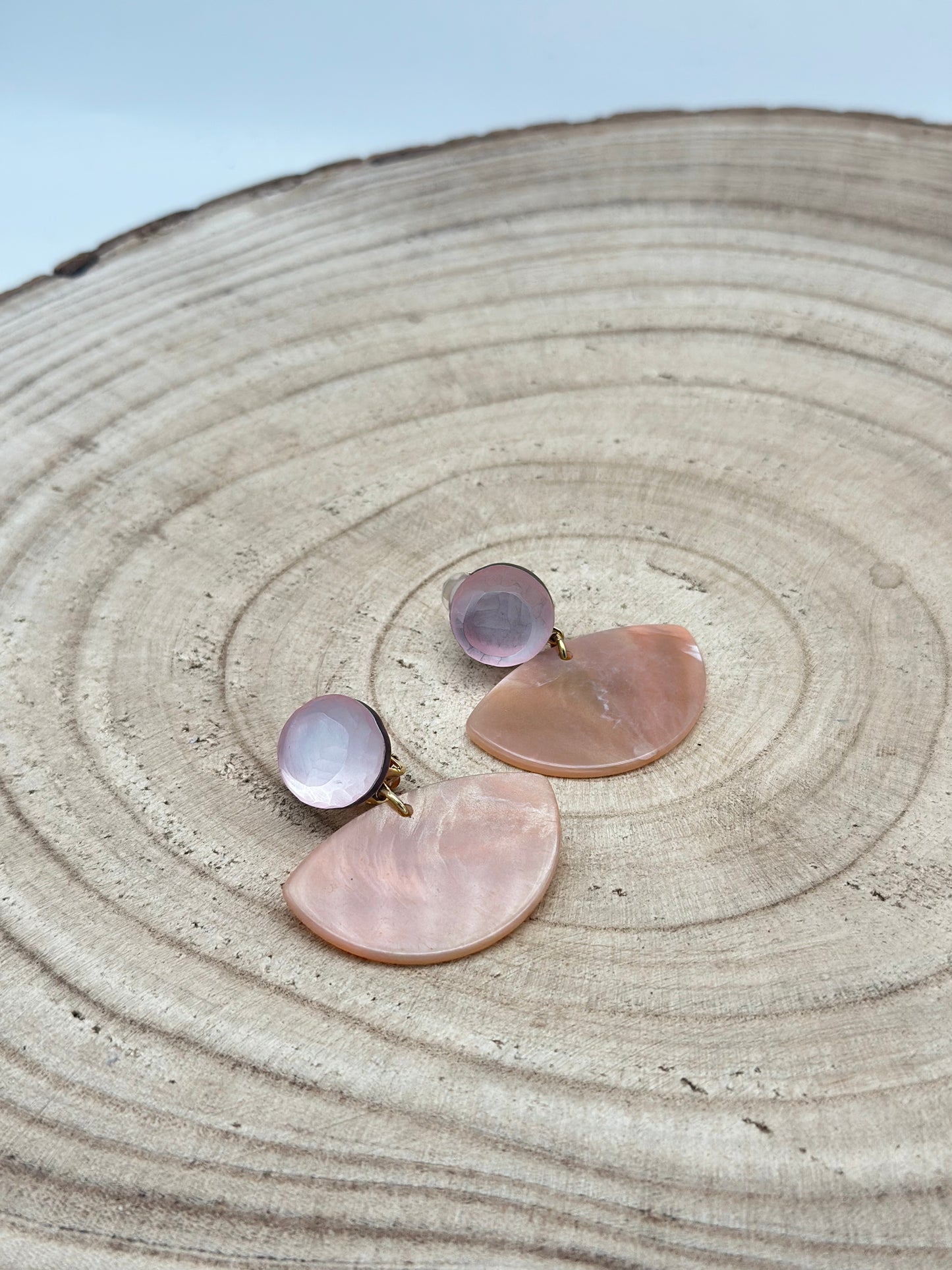 Boucles d’oreilles LUNA - Francine BRAMLI