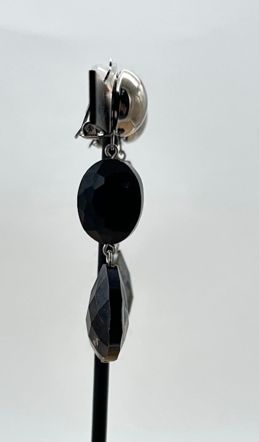 BOUCLES D'OREILLES ÉLÉMENTS SCINTILLANTS - Francine BRAMLI