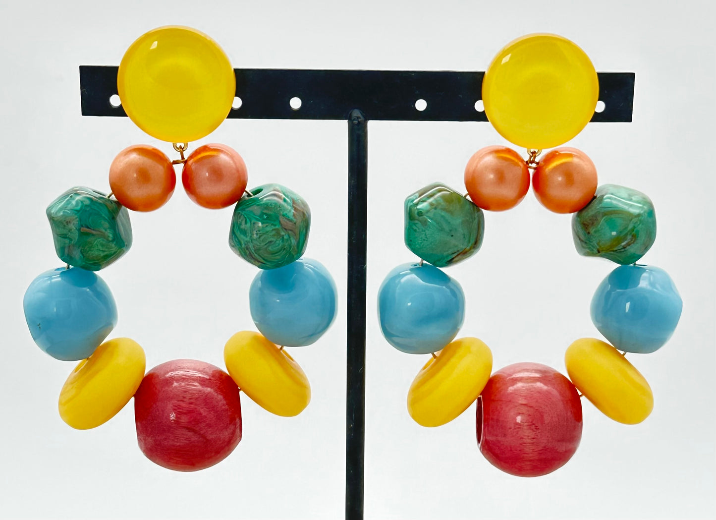 BOUCLES D'OREILLES BASTILLE - Francine BRAMLI