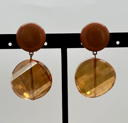 BOUCLES D'OREILLES ÉLÉMENTS SCINTILLANTS - Francine BRAMLI