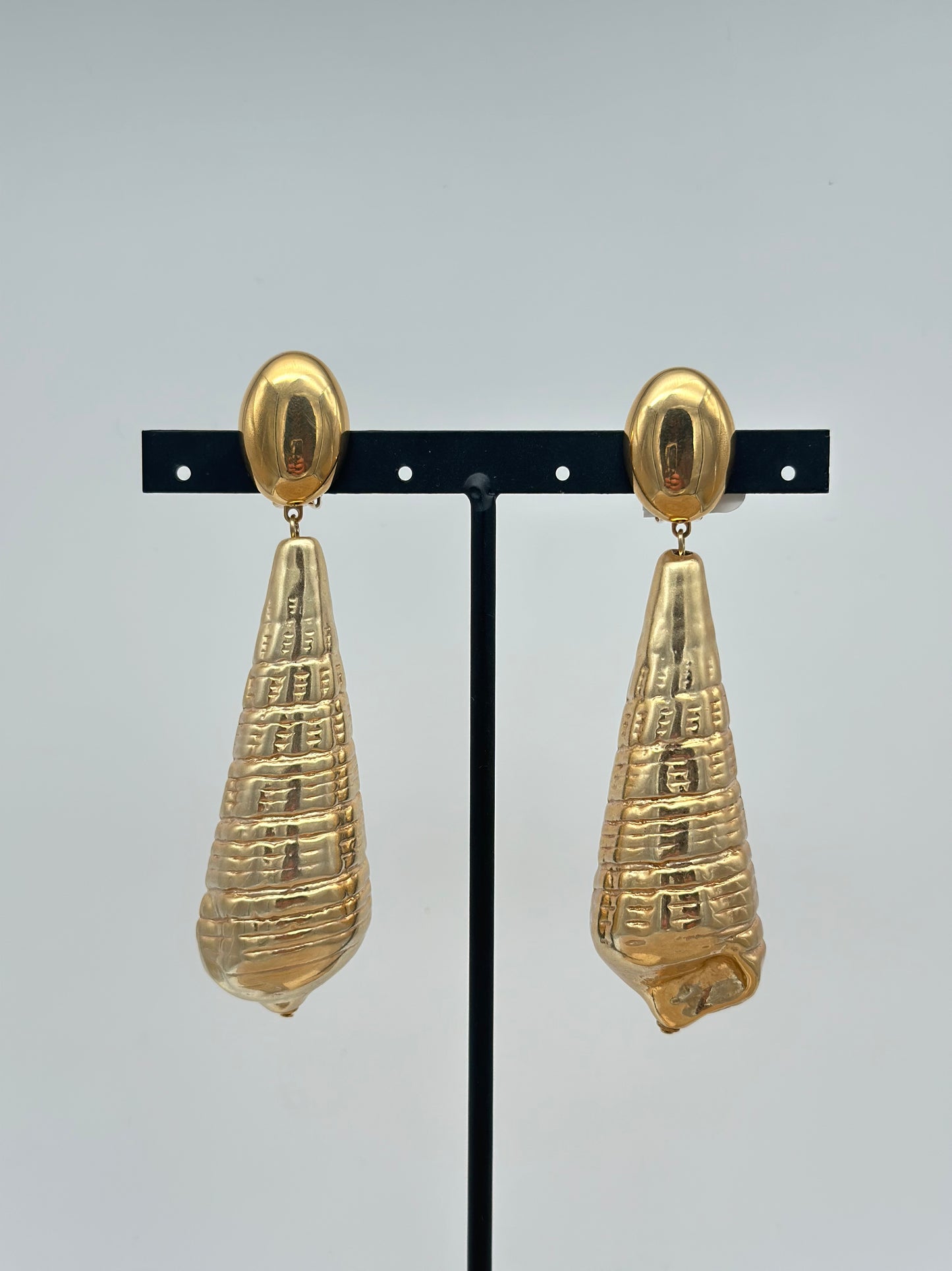 Boucles d’oreilles coquillage- Francine BRAMLI