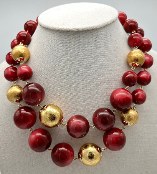 COLLIER PERLES - Francine BRAMLI