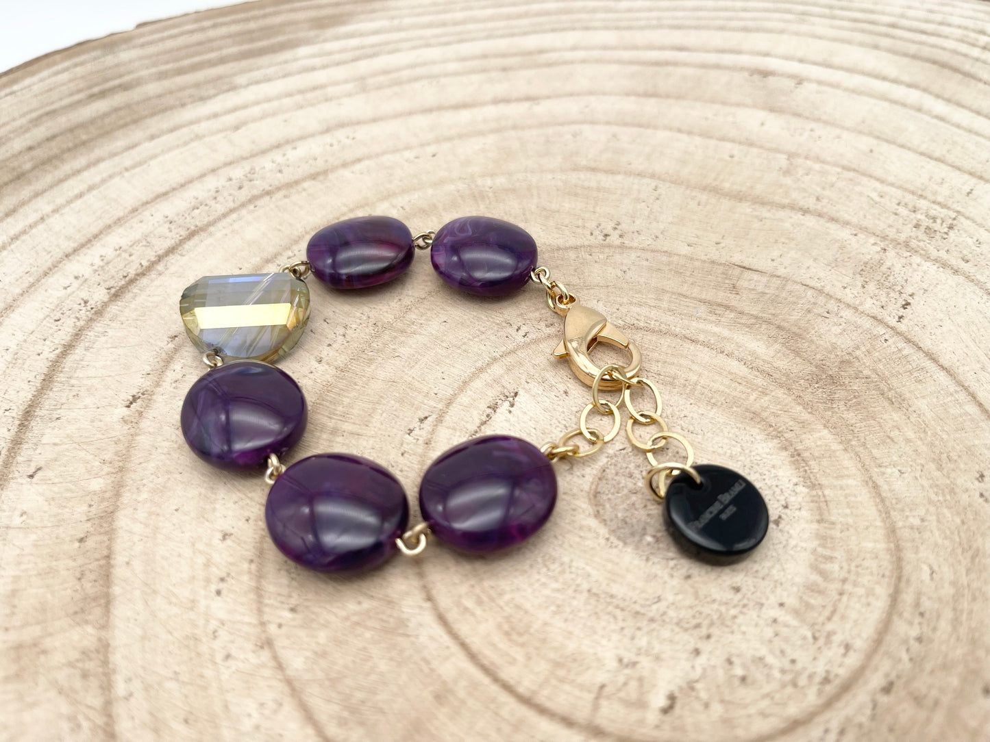 BRACELET ÉLÉMENTS SCINTILLANTS - Francine BRAMLI