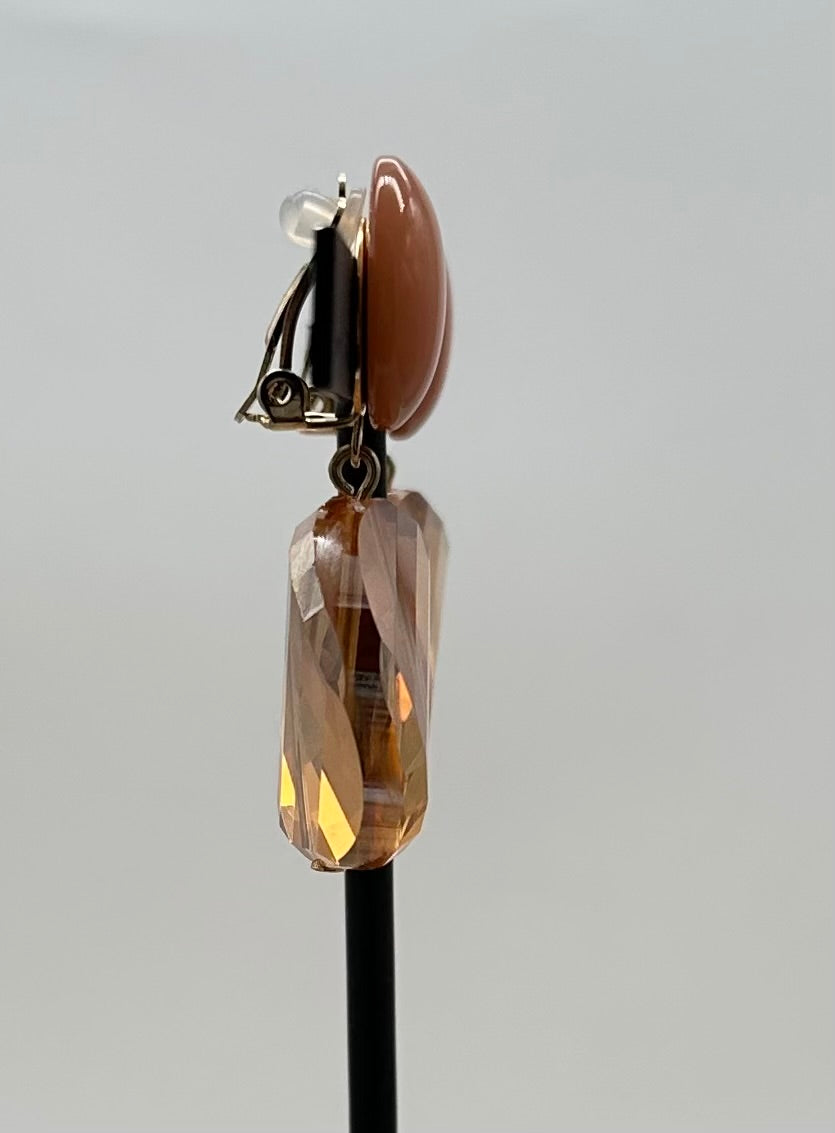 BOUCLES D'OREILLES ÉLÉMENTS SCINTILLANTS - Francine BRAMLI
