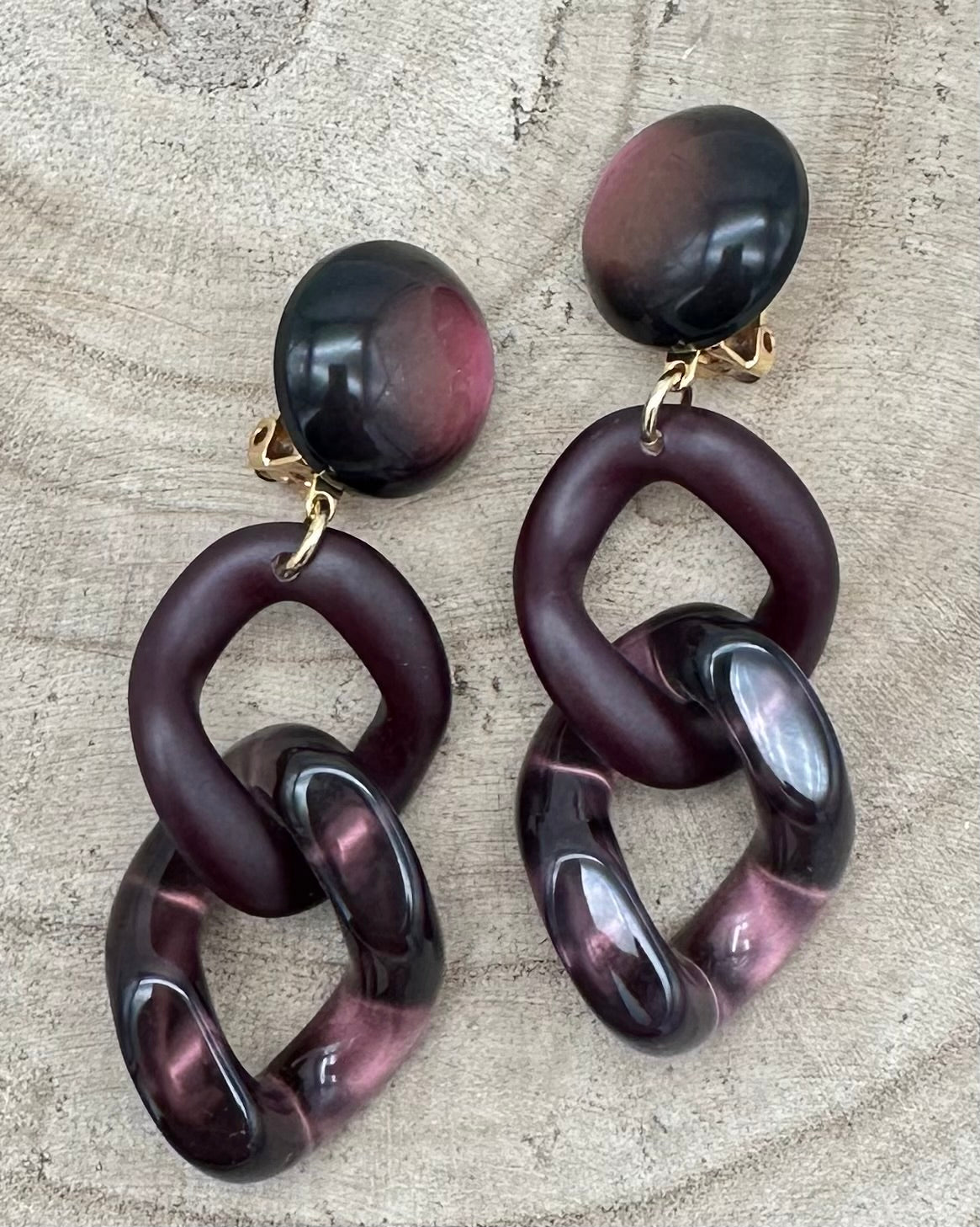 BOUCLES D'OREILLES MAILLON - Francine BRAMLI