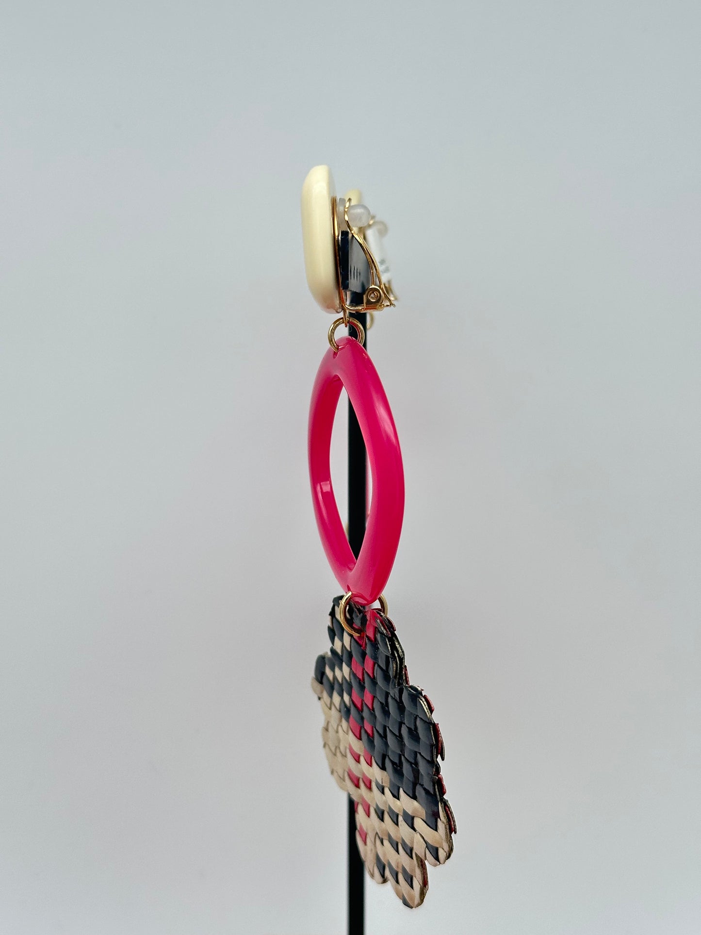 Boucles d’oreilles RAPHIA  - Francine BRAMLI