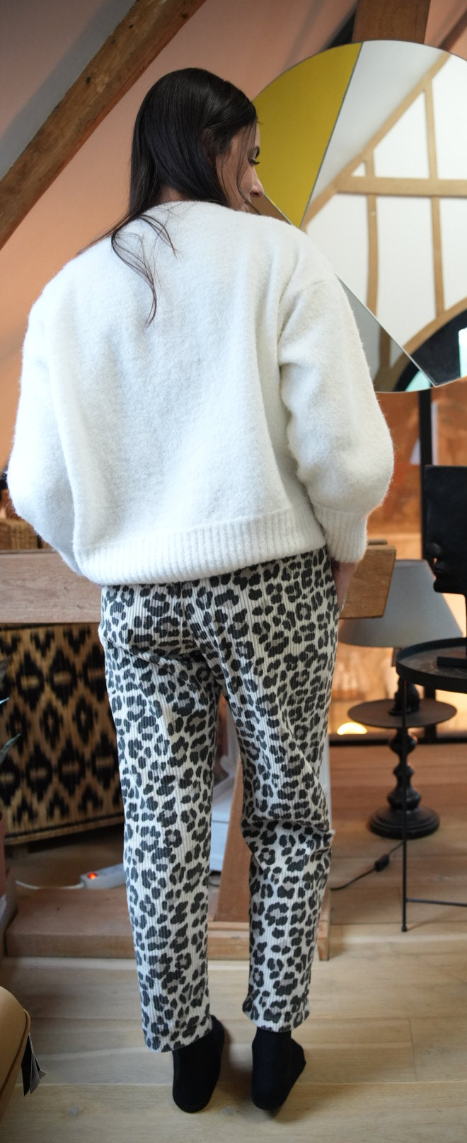 Pantalon léopard