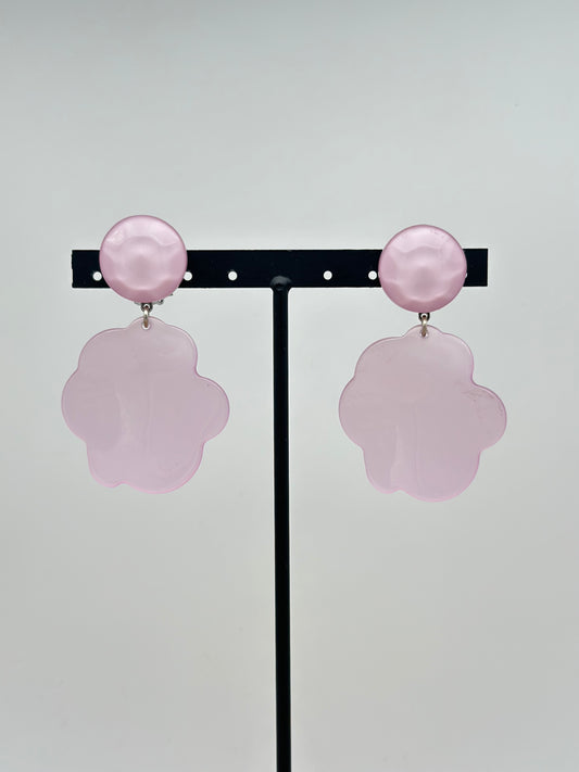 Boucles d’oreilles fleur - Francine BRAMLI