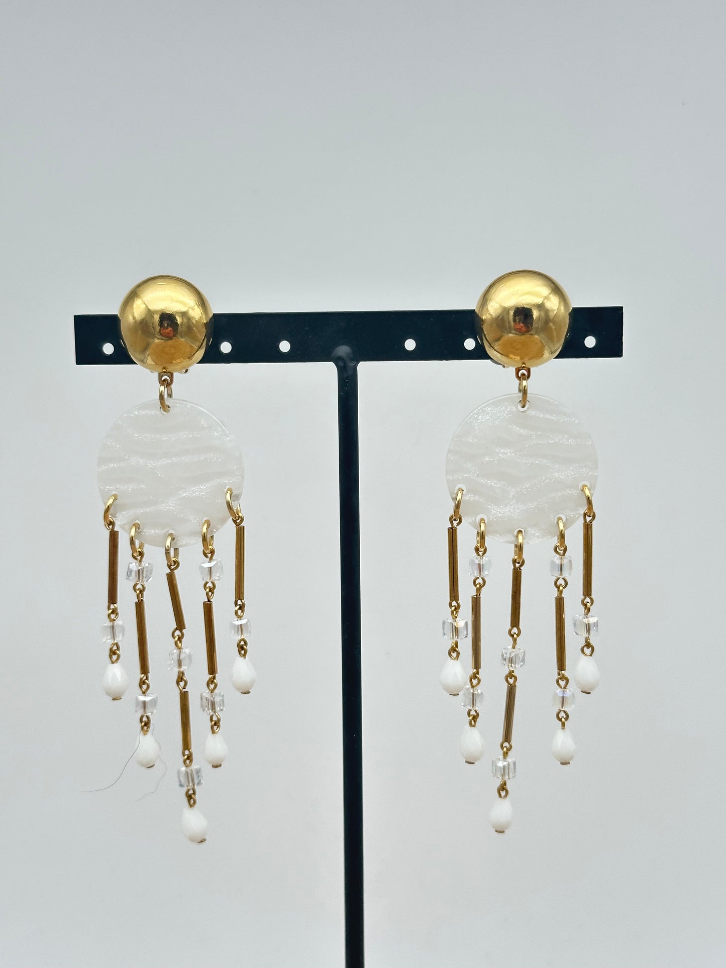 Boucles d’oreilles Pampilles - Francine BRAMLI