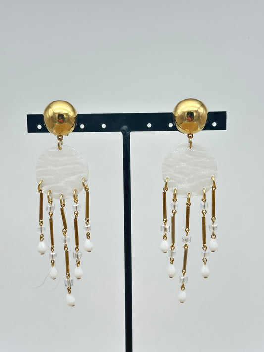 Boucles d’oreilles Pampilles - Francine BRAMLI