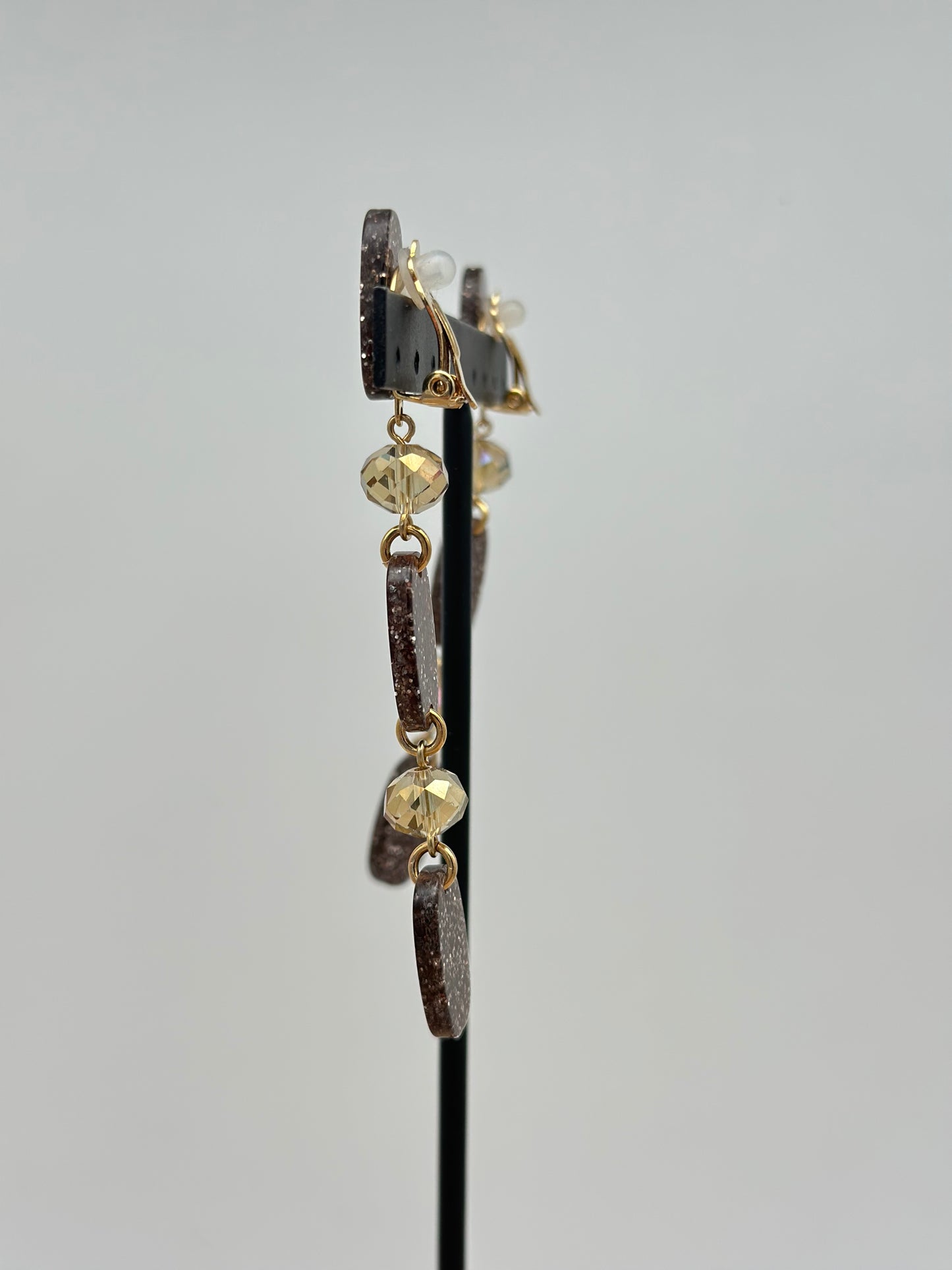 Boucles d’oreilles PAILLETTES- Francine BRAMLI