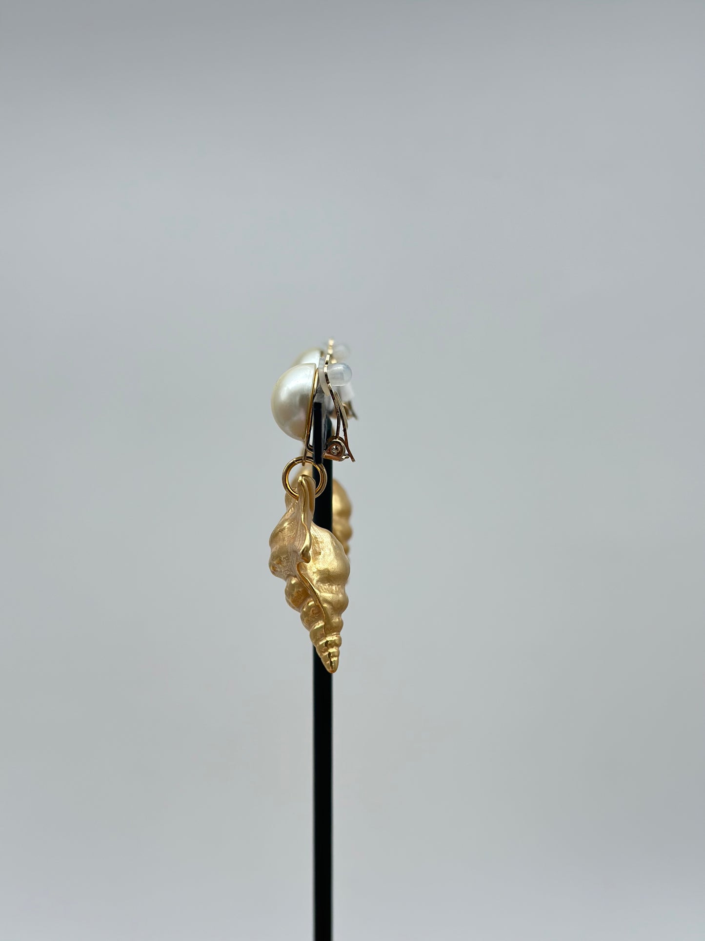 Boucles d’oreilles coquillage - Francine BRAMLI