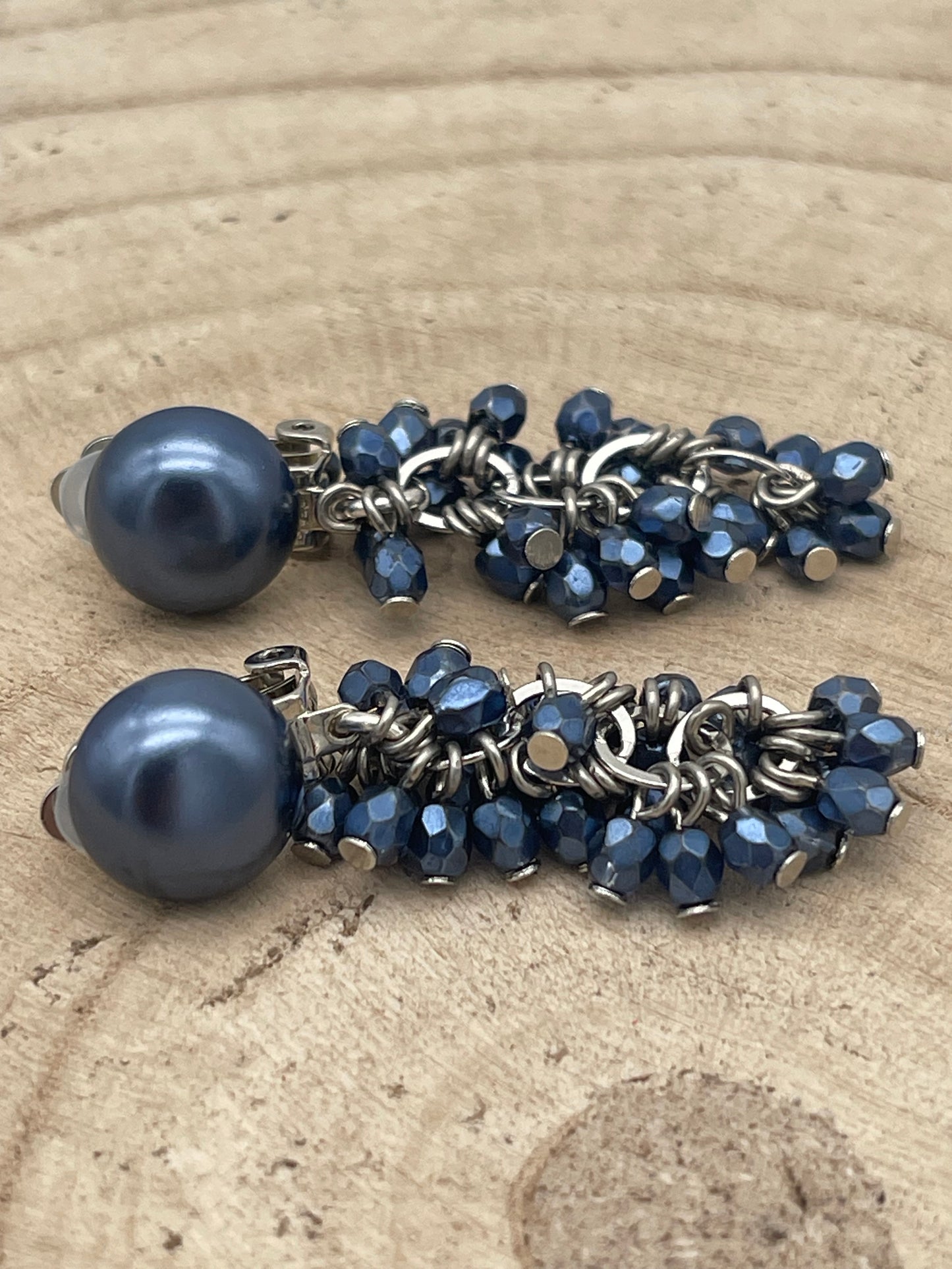 BOUCLES D’OREILLES GRAPPES - Francine BRAMLI