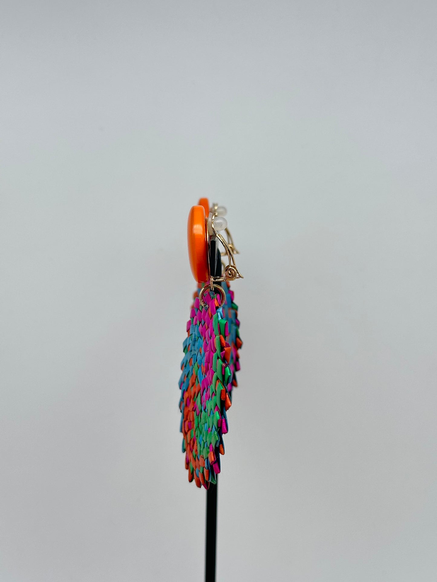 Boucles d’oreilles RAMBOUTAN  - Francine BRAMLI