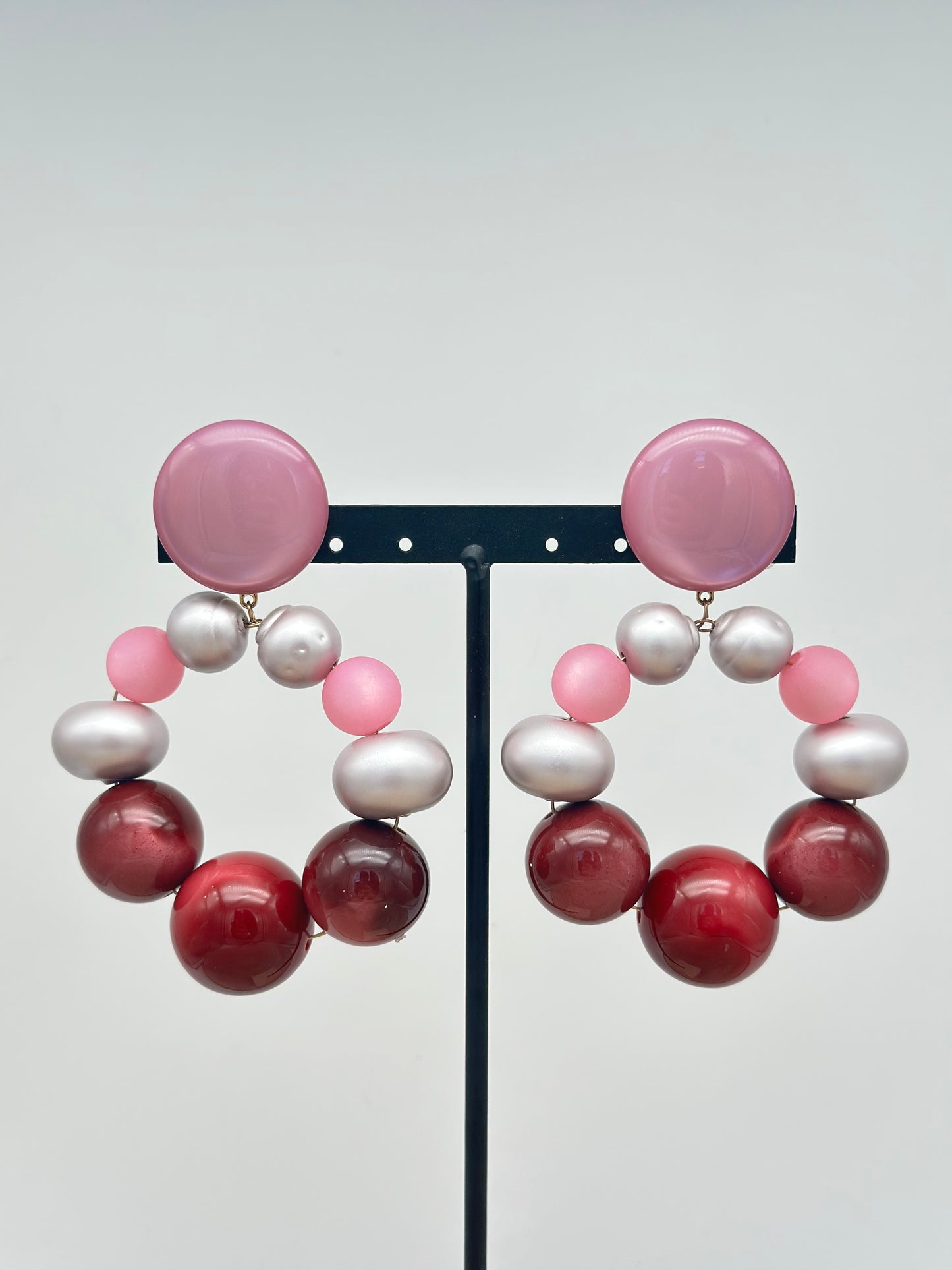 Boucles d’oreilles Bastilles  - Francine BRAMLI