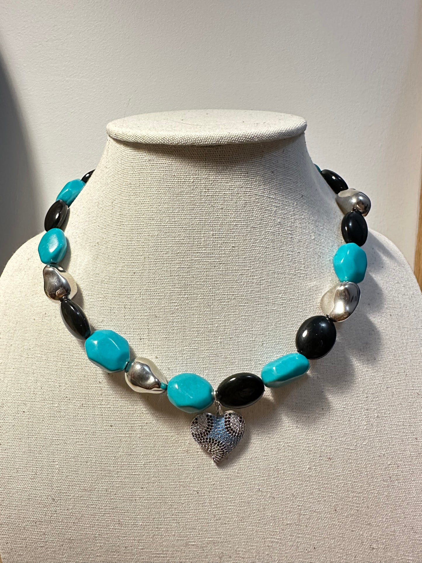 COLLIER CŒUR ZIRCONIUM - FRANCINE BRAMLI