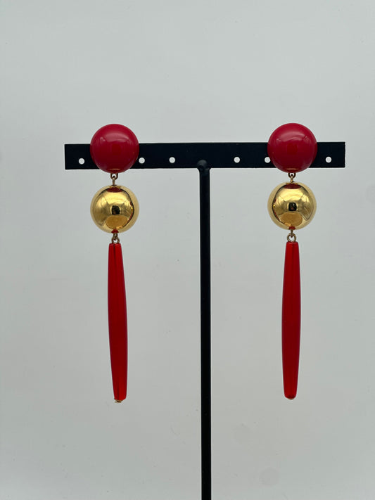 Boucles d’oreilles Bâton - Francine BRAMLI