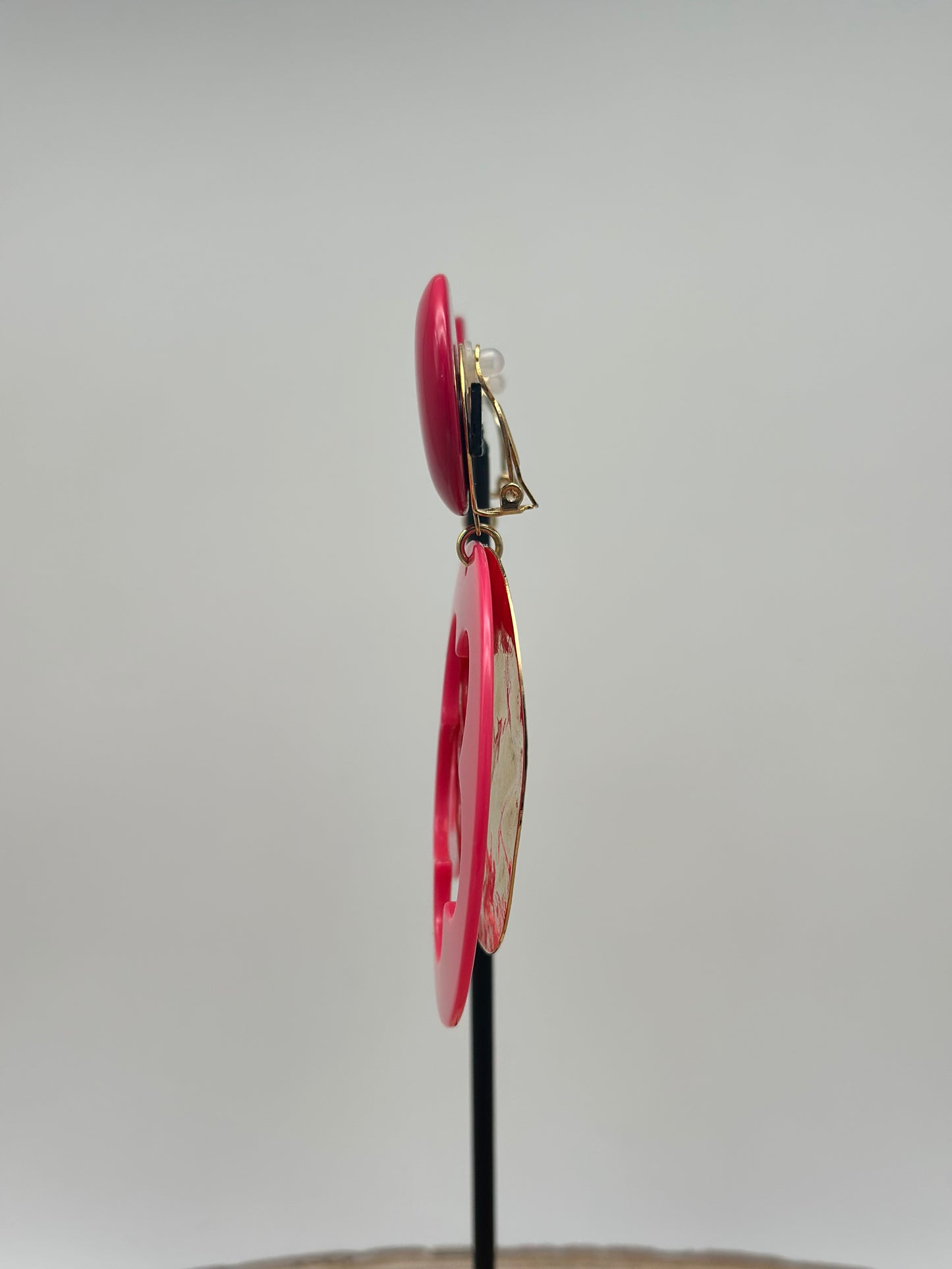 Boucles d’oreilles Créole fleur - Francine BRAMLI