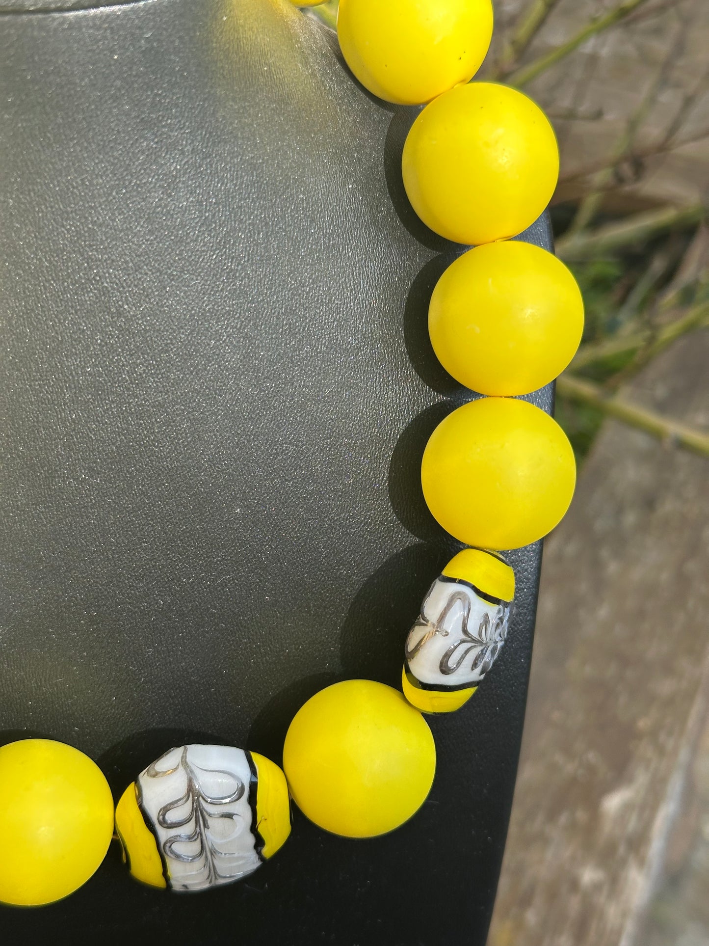 Collier perles fantaisie - Francine BRAMLI