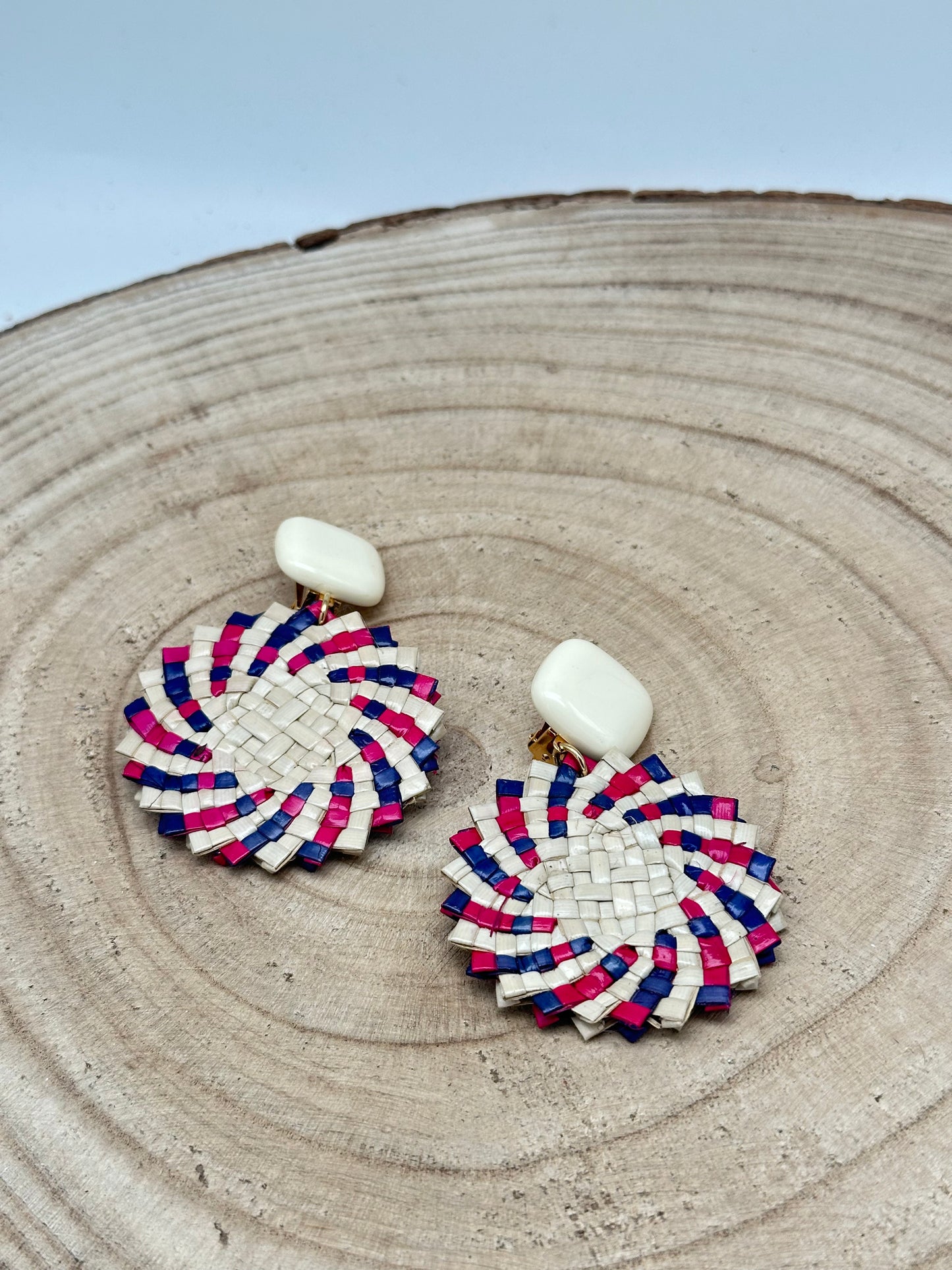 Boucles d’oreilles RAMBOUTAN  - Francine BRAMLI