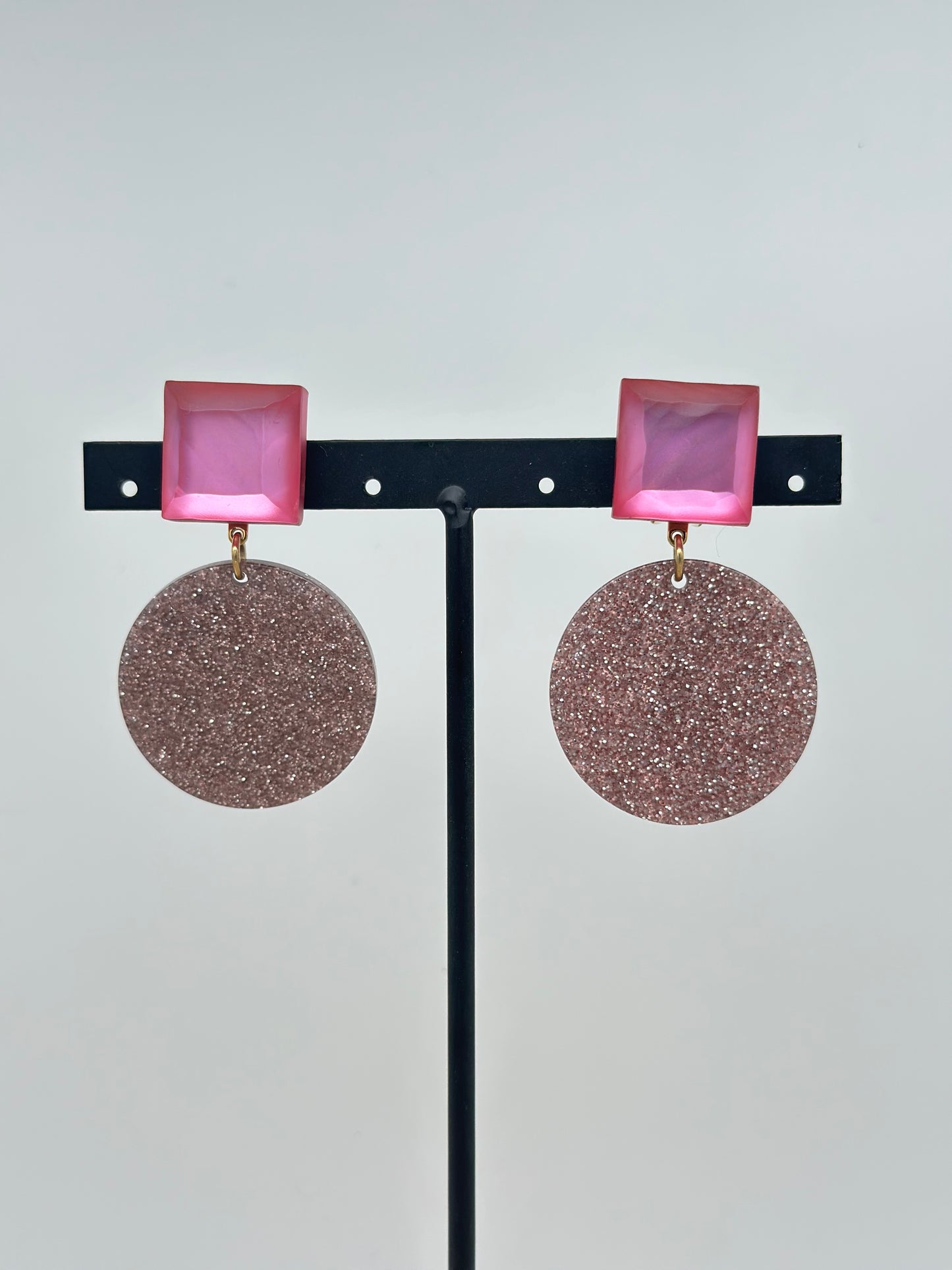 Boucles d’oreilles PLAQUES - Francine BRAMLI