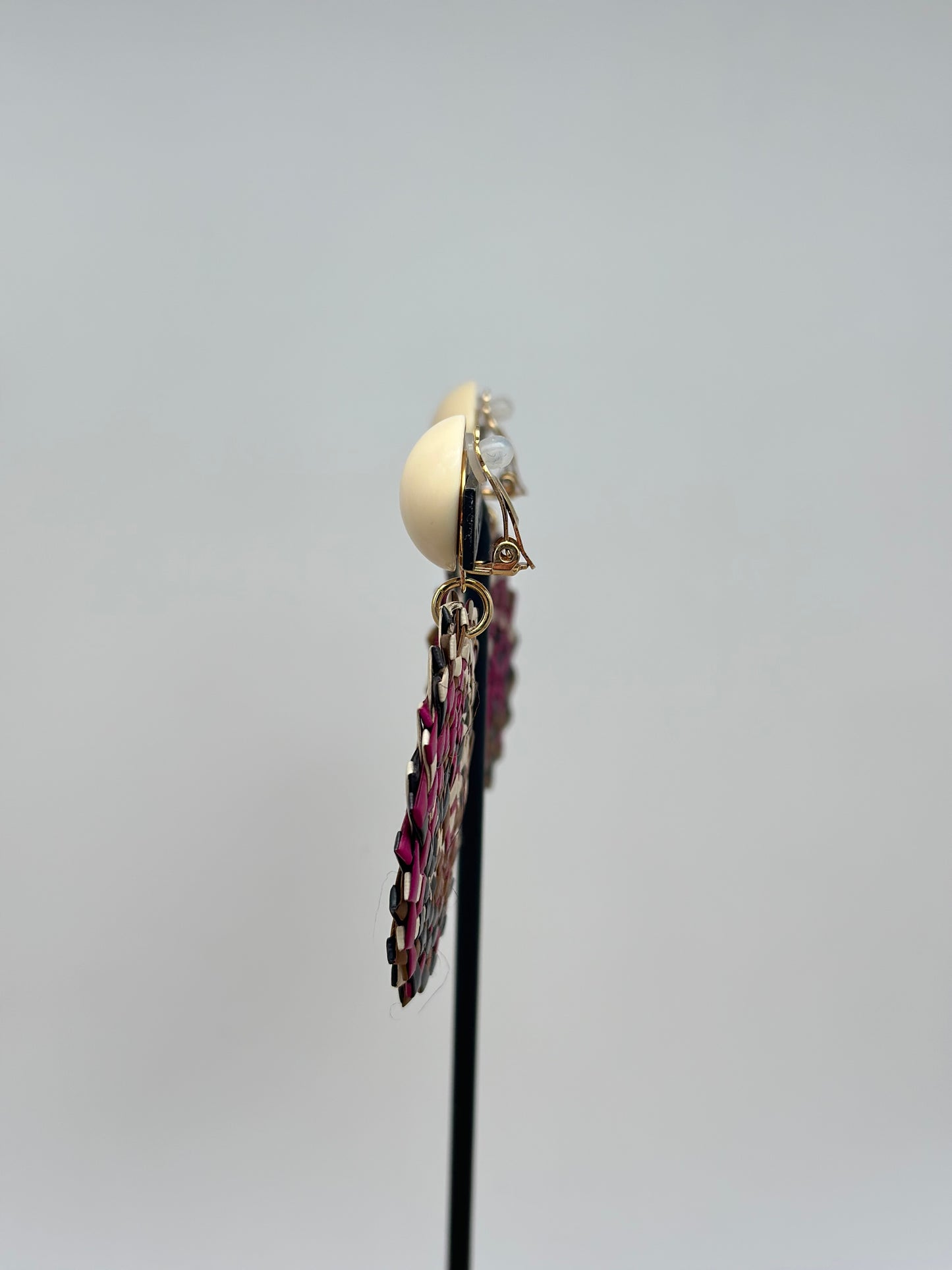 Boucles d’oreilles RAMBOUTAN  - Francine BRAMLI