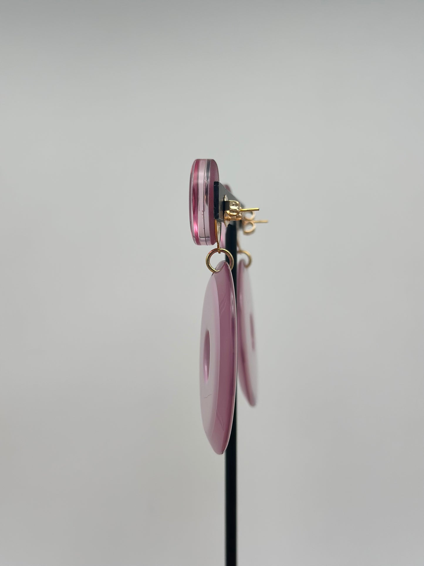 Boucles d’oreilles VINYLE - Francine BRAMLI