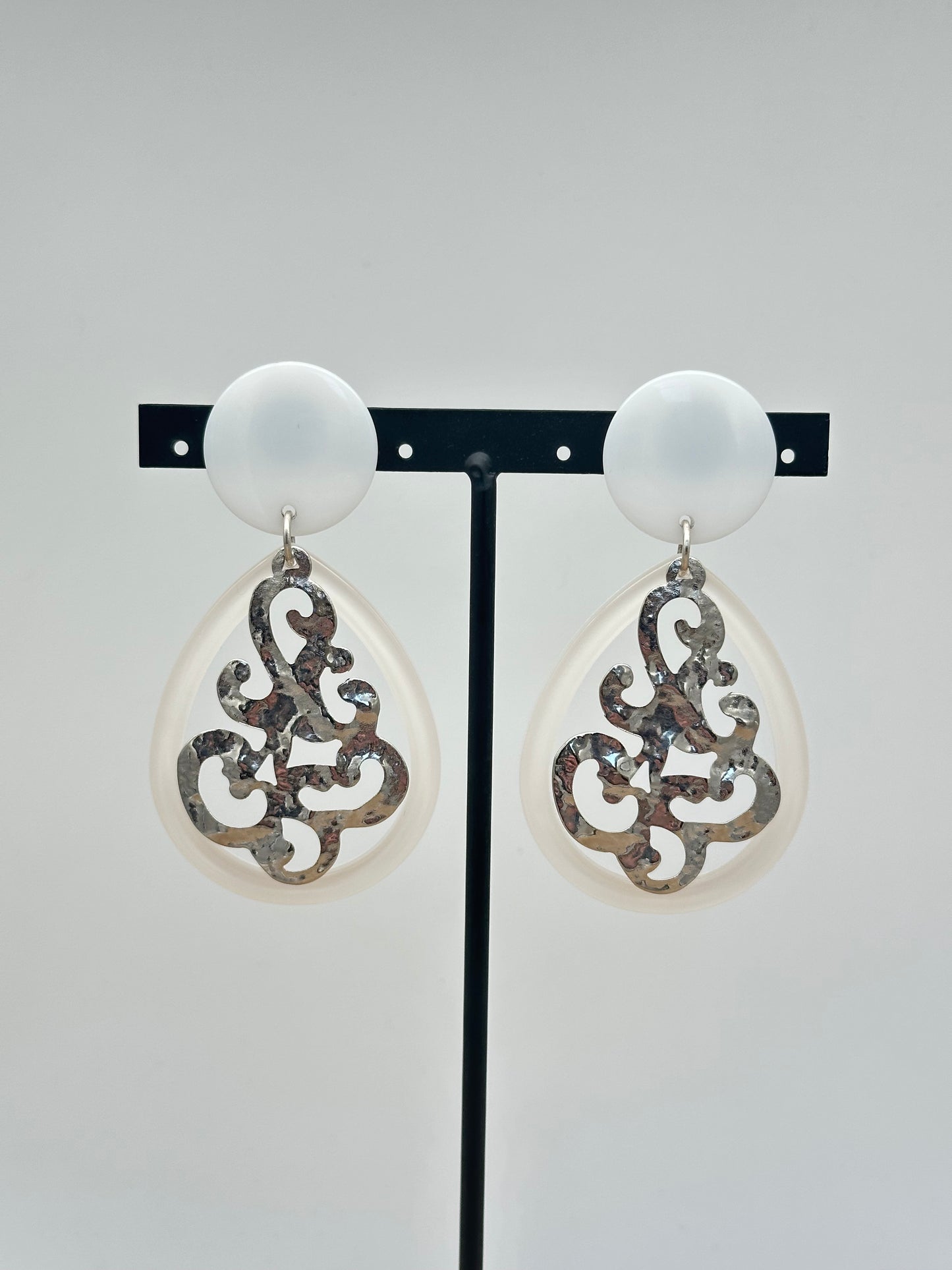Boucles d’oreilles goutte - Francine BRAMLI