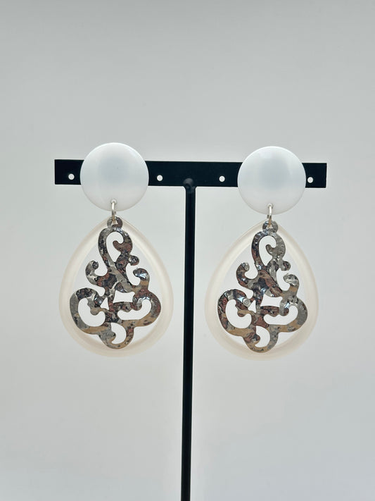 Boucles d’oreilles goutte - Francine BRAMLI
