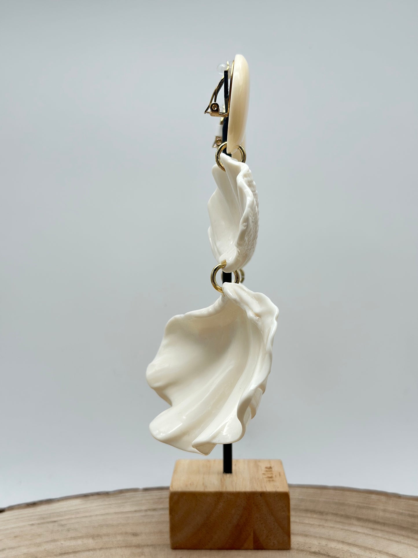 Boucles d’oreilles Bénitier - Francine BRAMLI