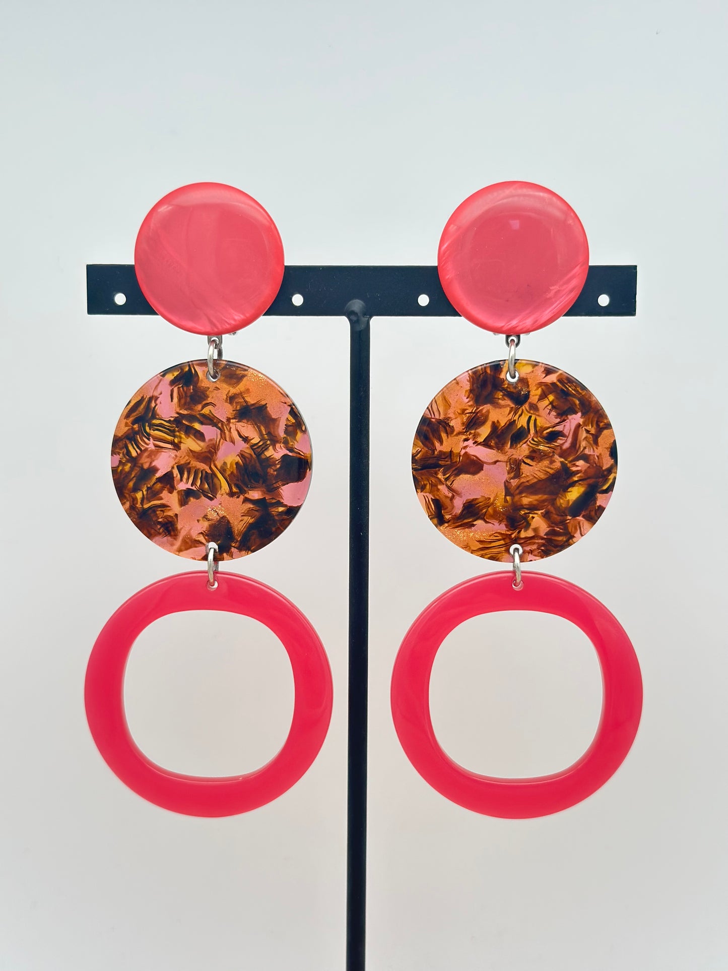Boucles d’oreilles Plaques - Francine BRAMLI