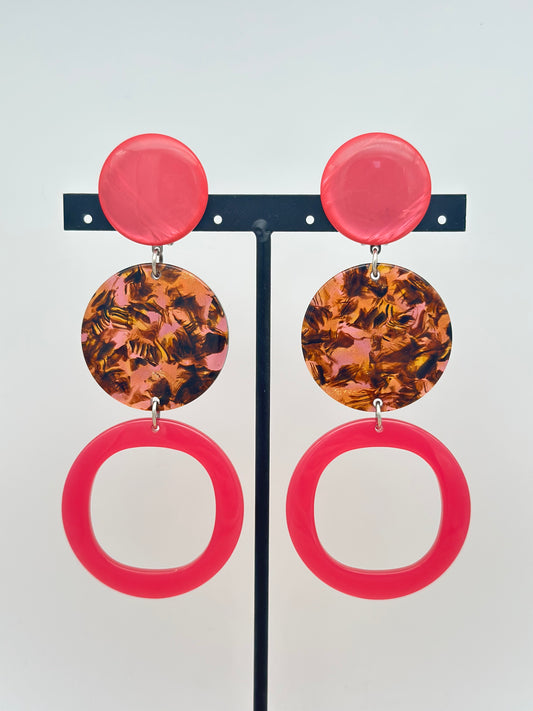 Boucles d’oreilles Plaques - Francine BRAMLI