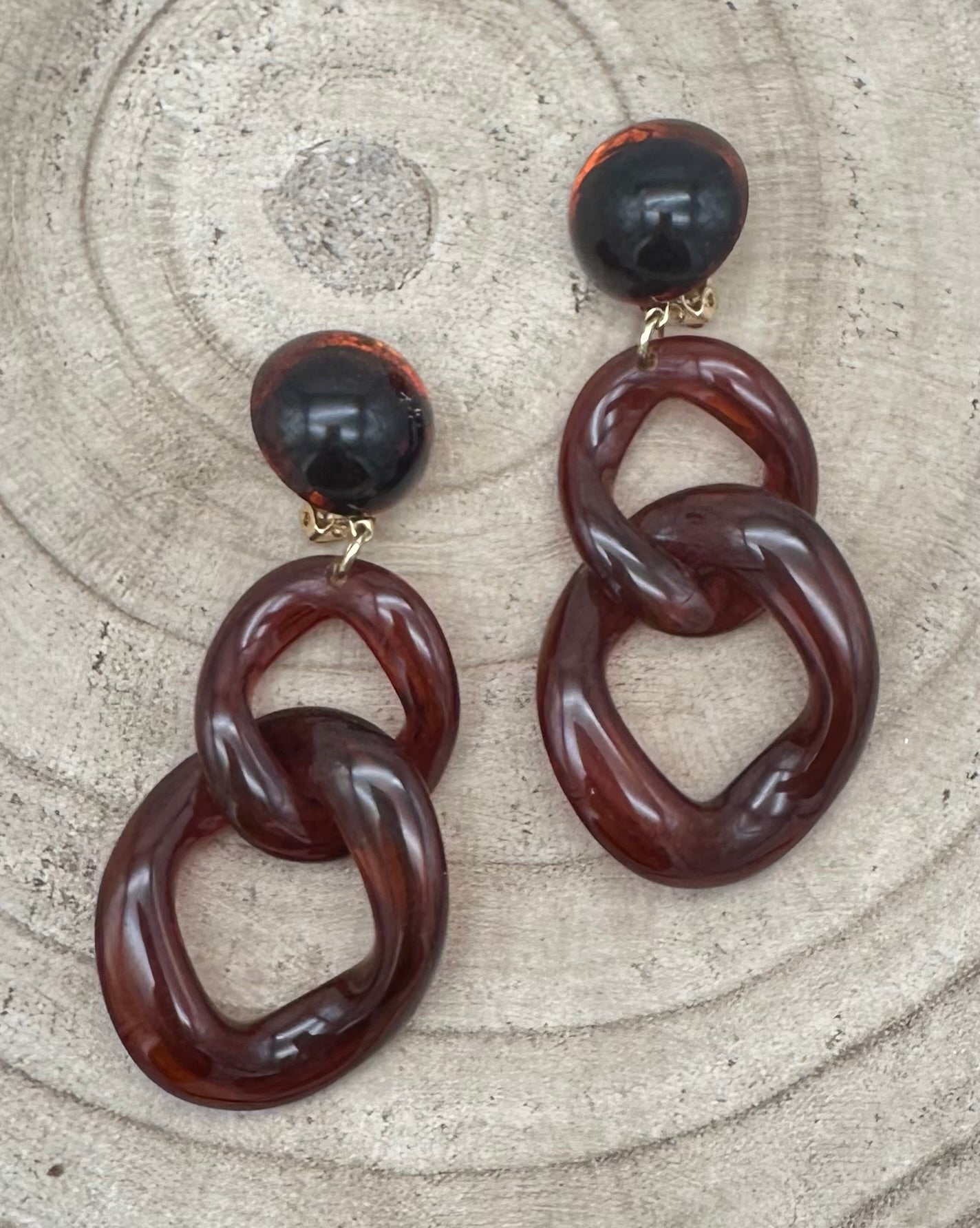BOUCLES D'OREILLES MAILLON - Francine BRAMLI