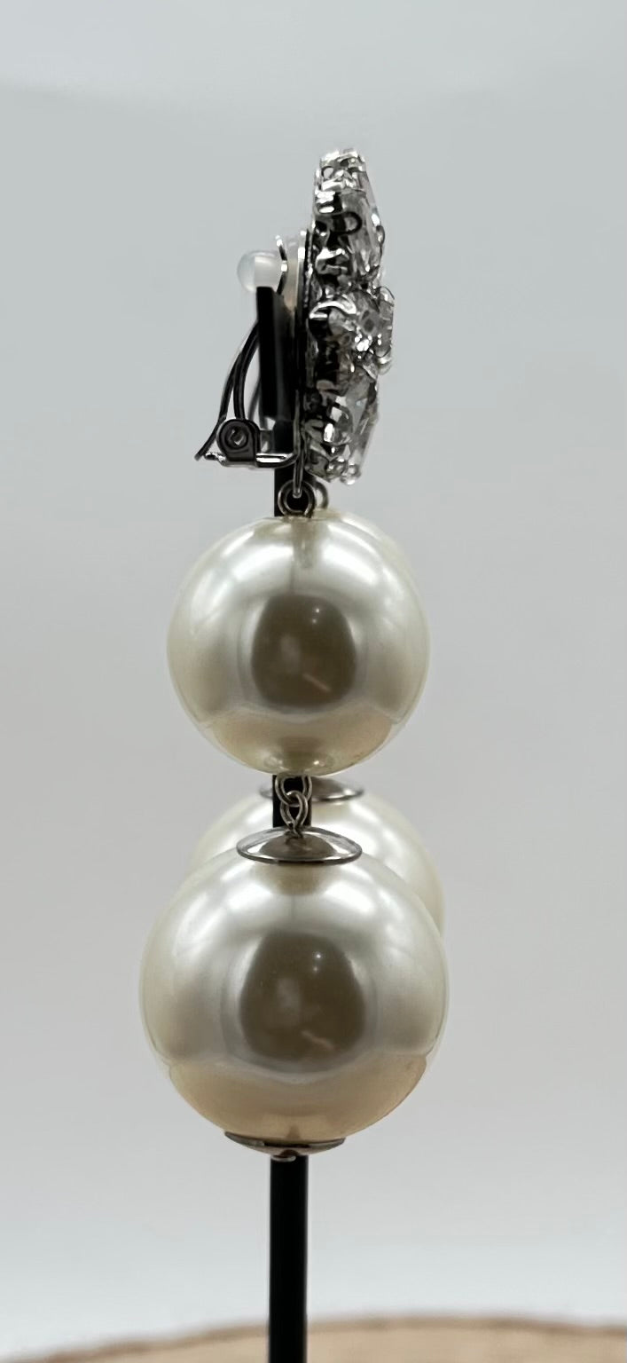 BOUCLES D'OREILLES ÉLÉMENTS SCINTILLANTS - Francine BRAMLI
