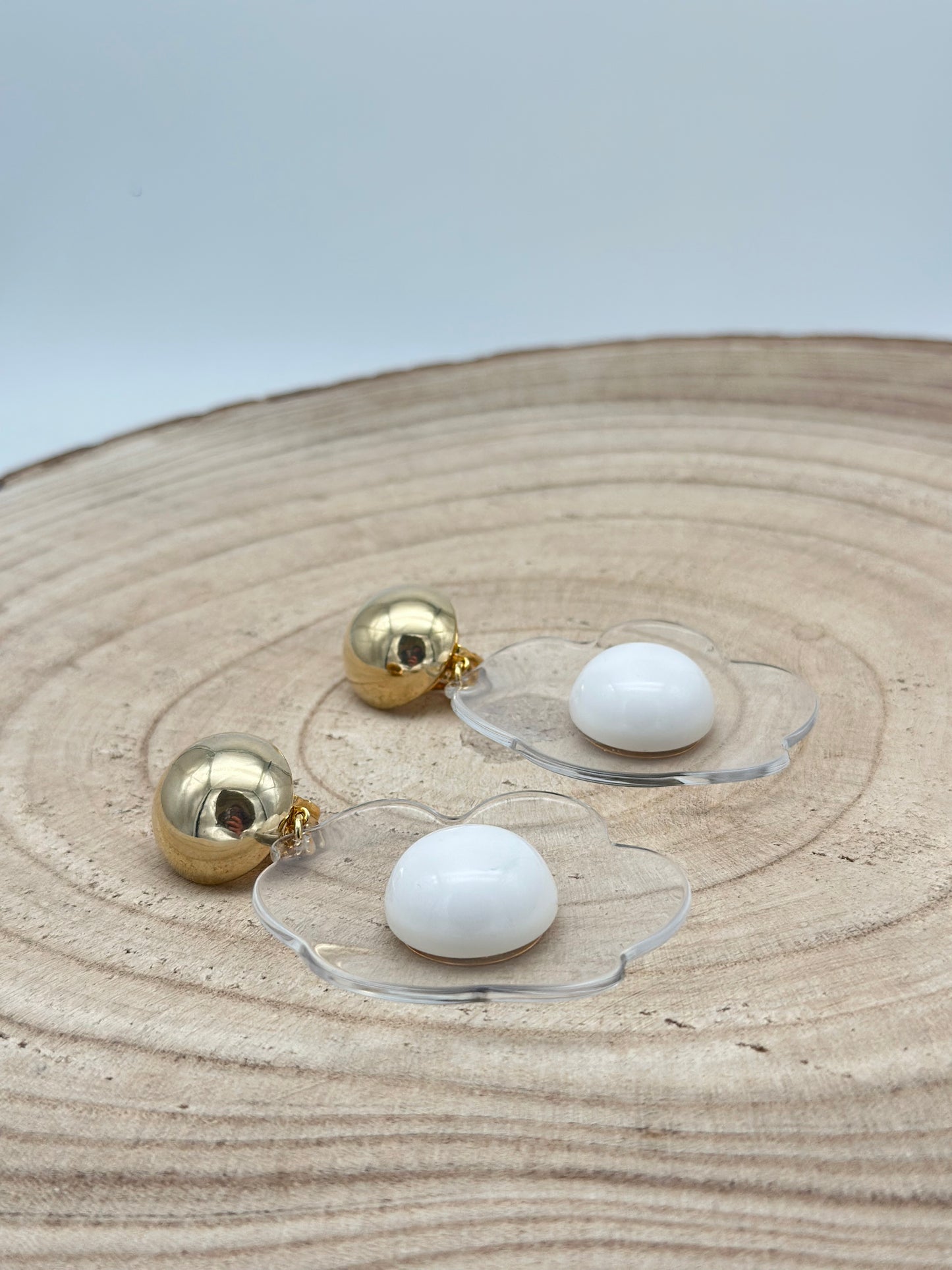 Boucles d’oreilles FLEUR - Francine BRAMLI