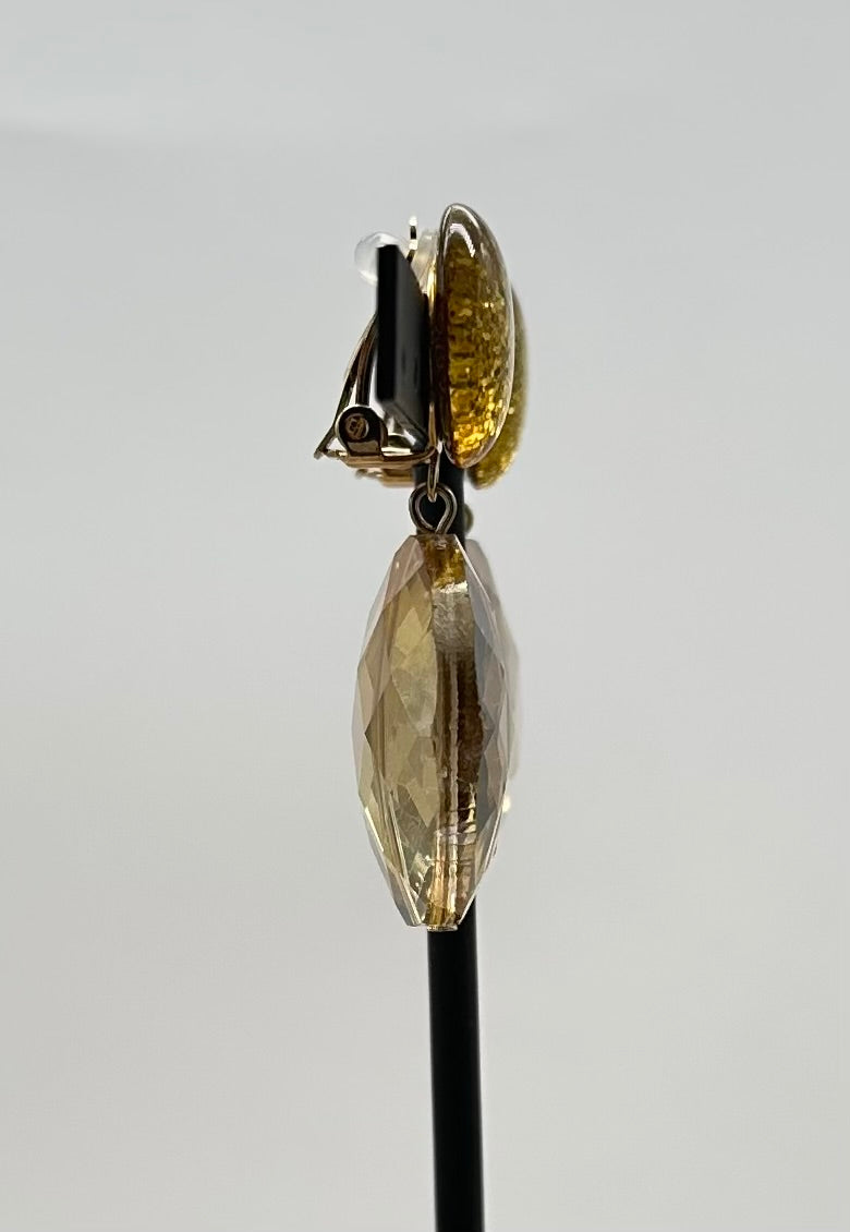 BOUCLES D'OREILLES ÉLÉMENTS SCINTILLANTS - Francine BRAMLI
