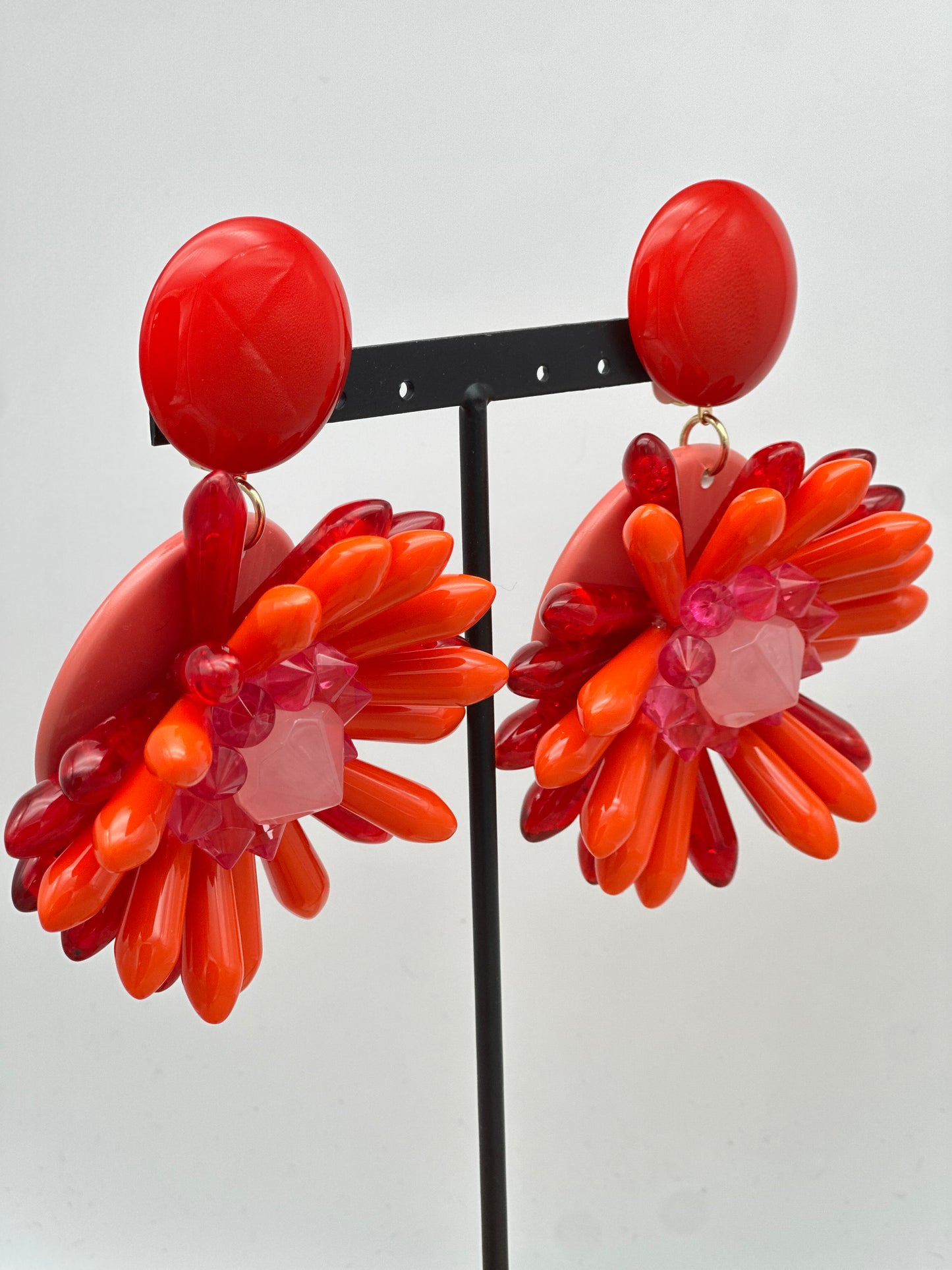 Boucles d’oreilles fleur