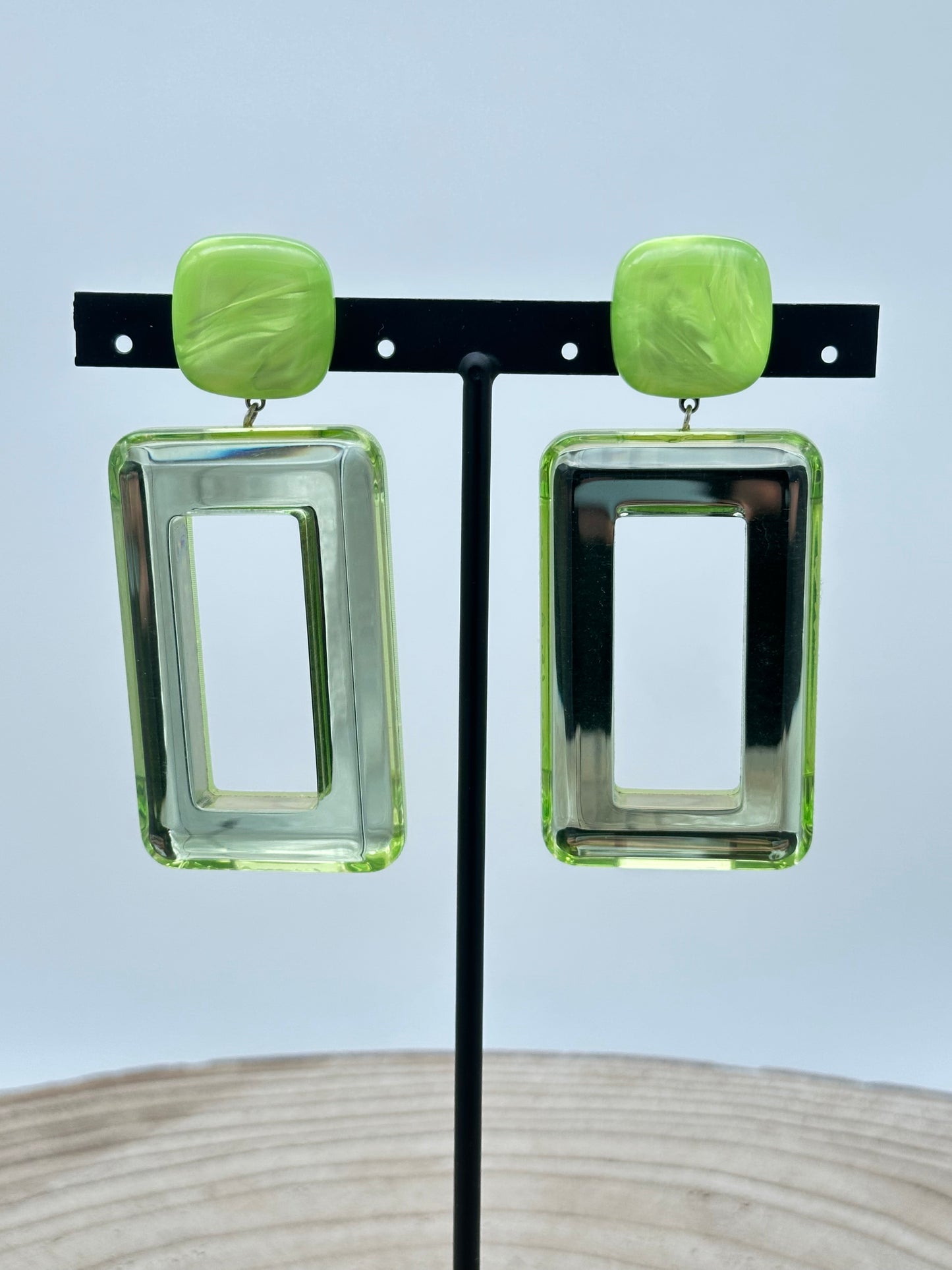 BOUCLES D’OREILLES MIROIRS - Francine BRAMLI